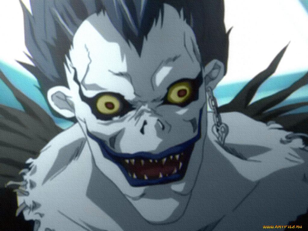 аниме, death, note