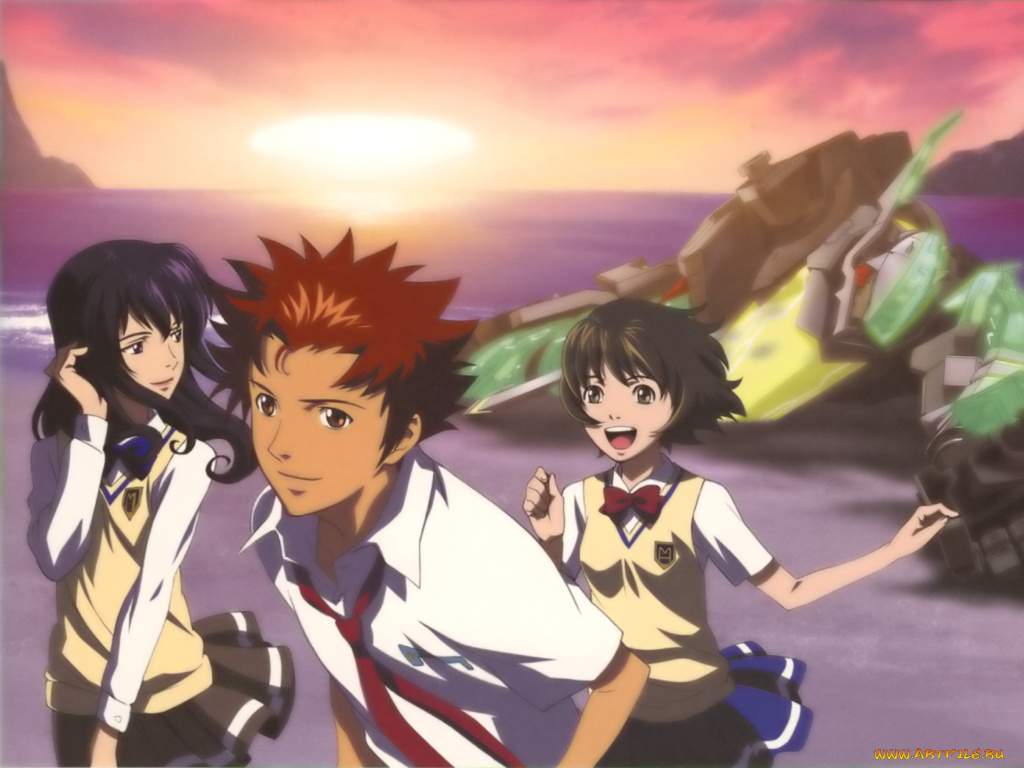 аниме, zegapain