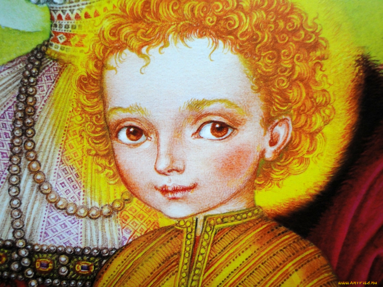 екатерина, штанко, иллюстрации, украинским, народным, сказкам, рисованные