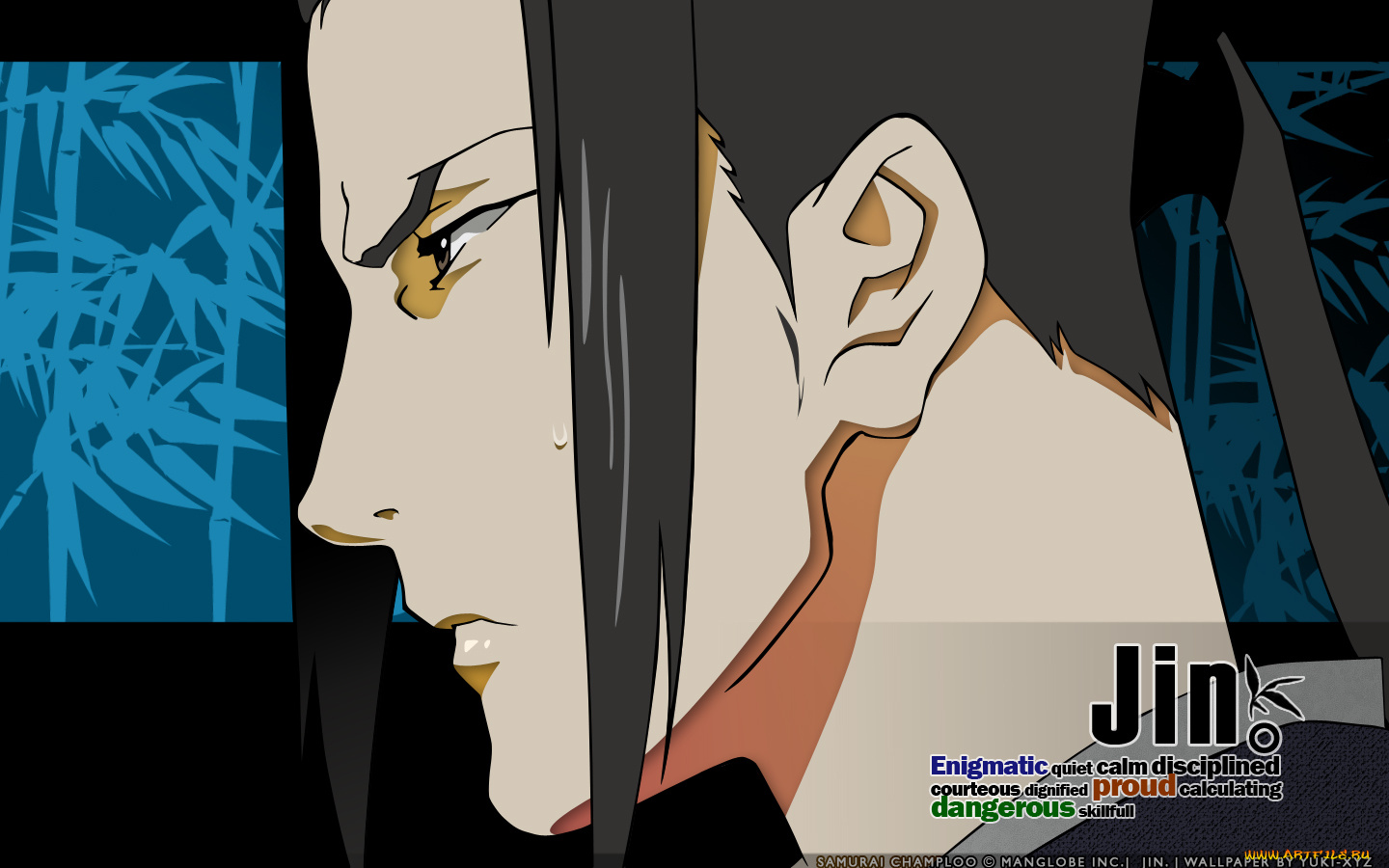 аниме, samurai, champloo