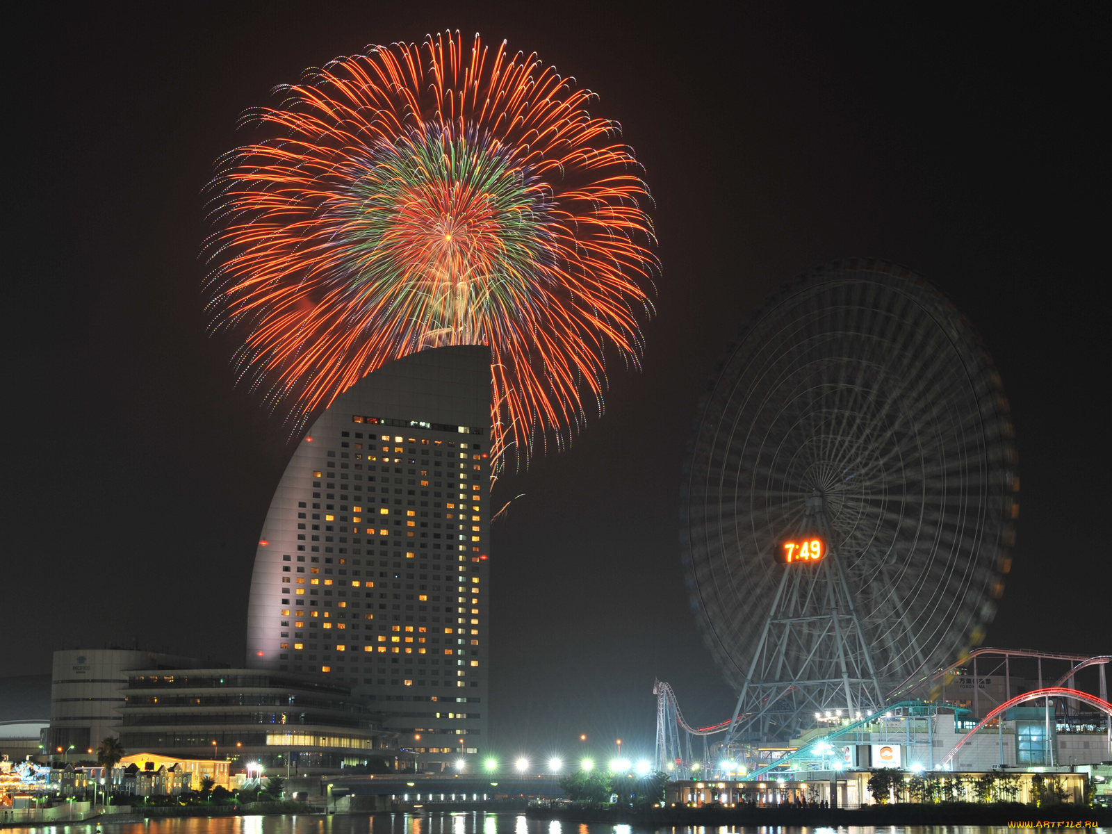 города, йокогама, Япония