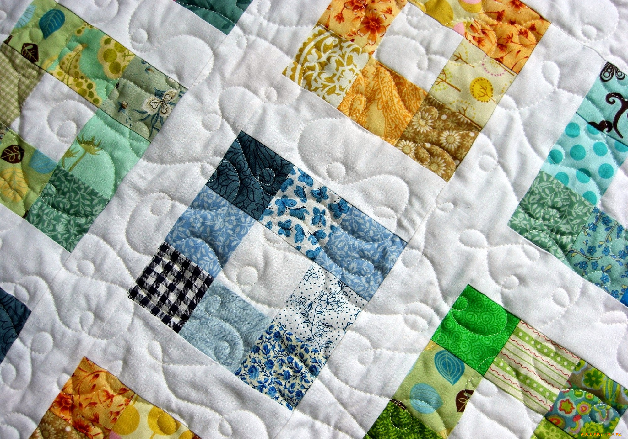 разное, текстуры, лоскуты, одеяло