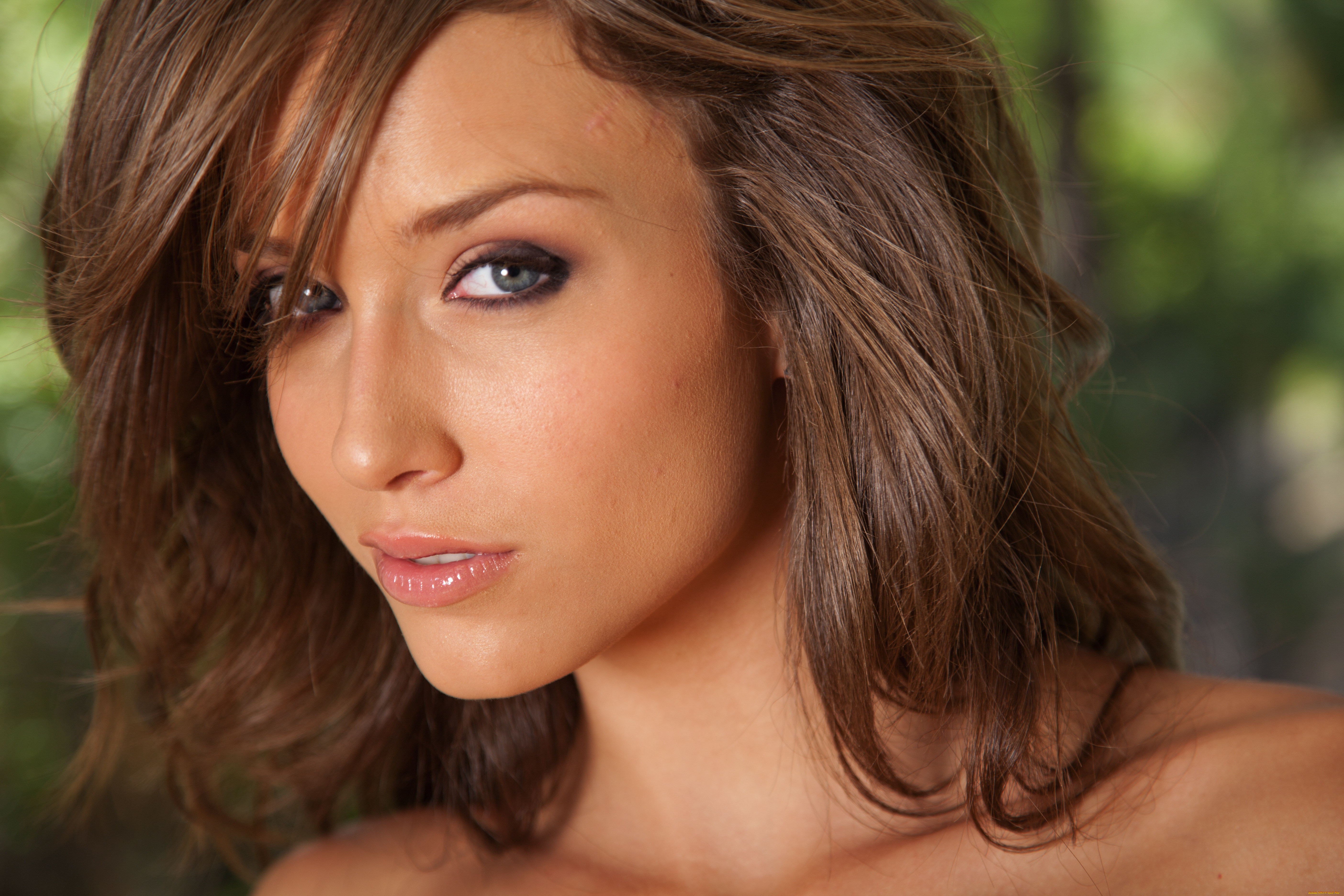 Malena, Morgan, девушки, , , девушка, красивая, шатенка, взгляд, малена, морган