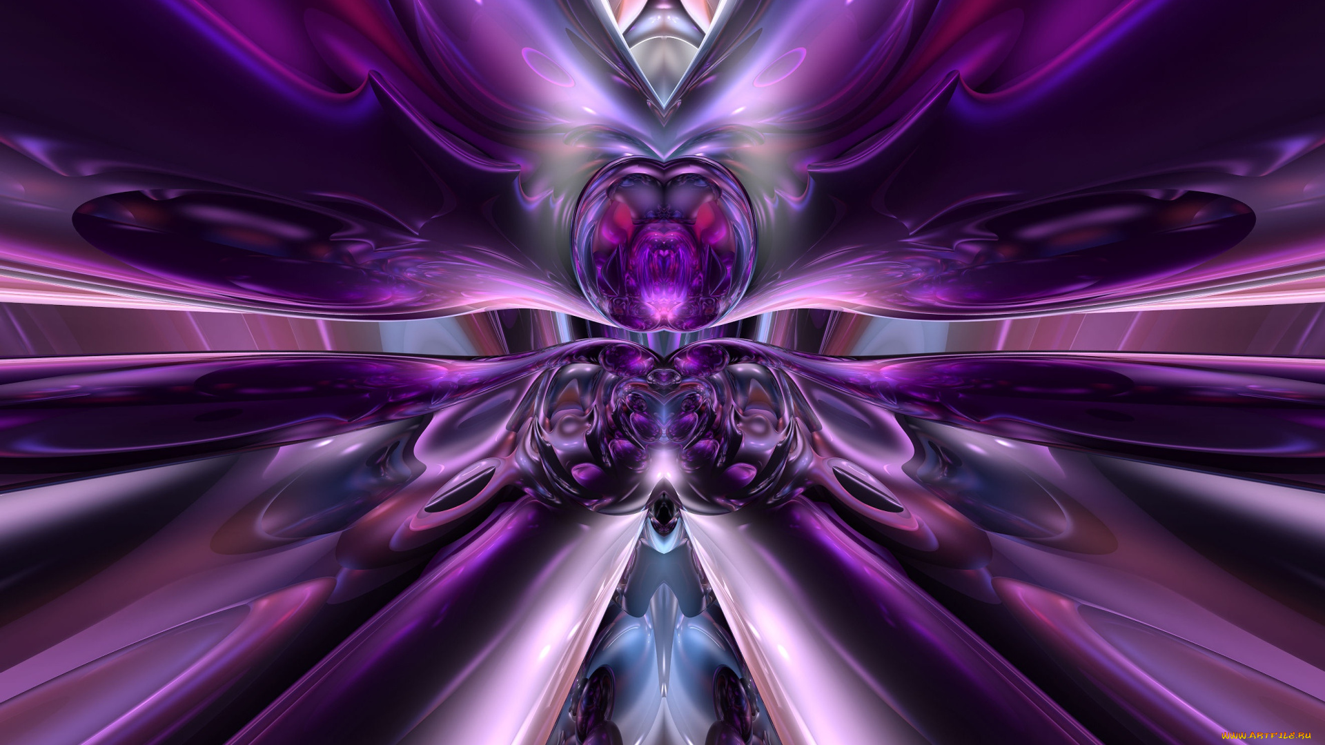 3д, графика, fractal, фракталы, узор, фон, линии, изгибы