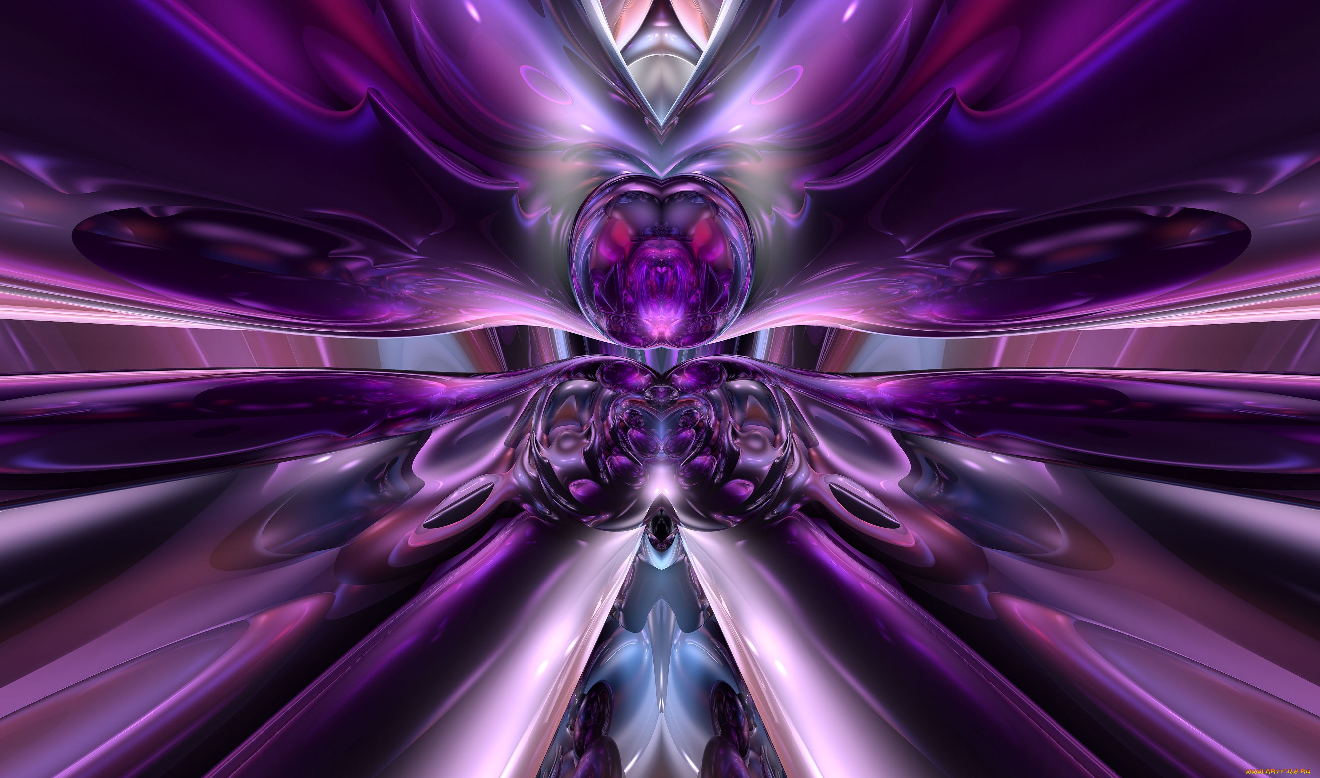 3д, графика, fractal, фракталы, узор, фон, линии, изгибы