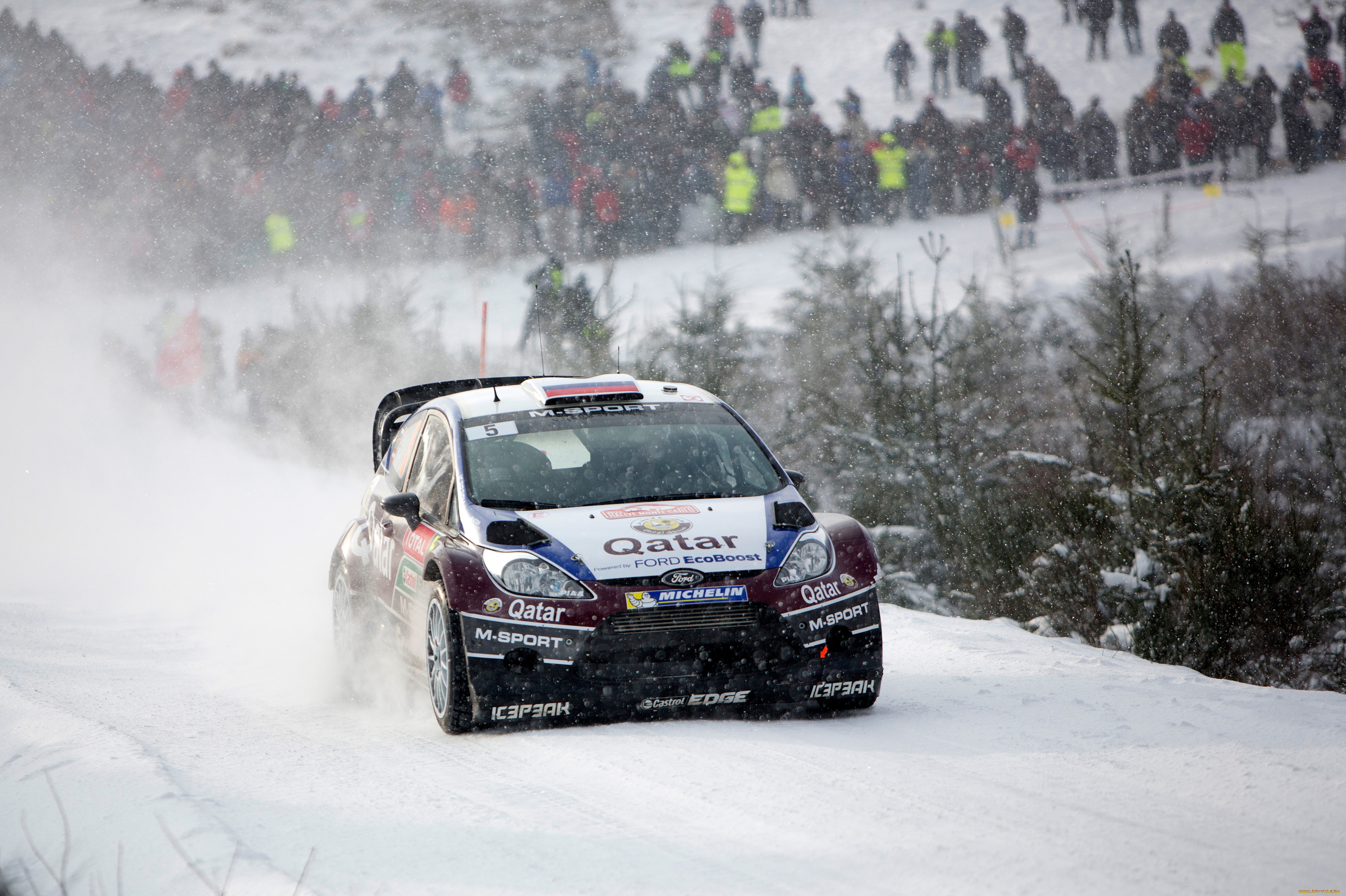 спорт, авторалли, cнег, ралли, монте-карло, евгений, новиков, ford, fiesta, rally, wrc, автомобиль, дорога, гонки, фон