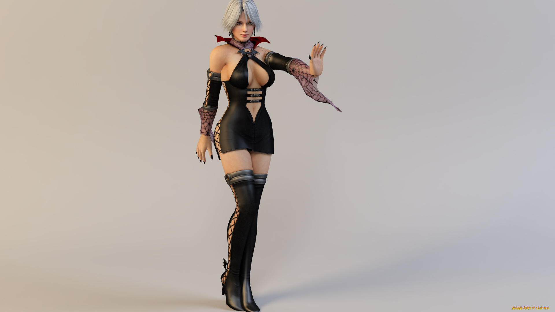 3д, графика, anime, , аниме, девушка, взгляд