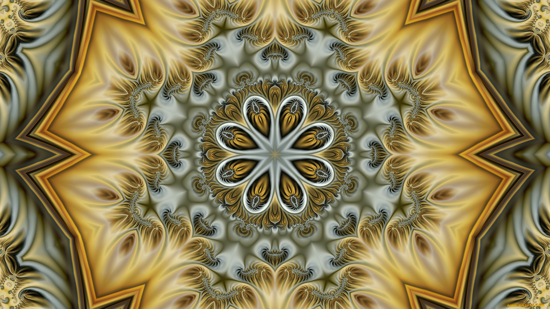 3д, графика, fractal, , фракталы, узор, цвета, фон