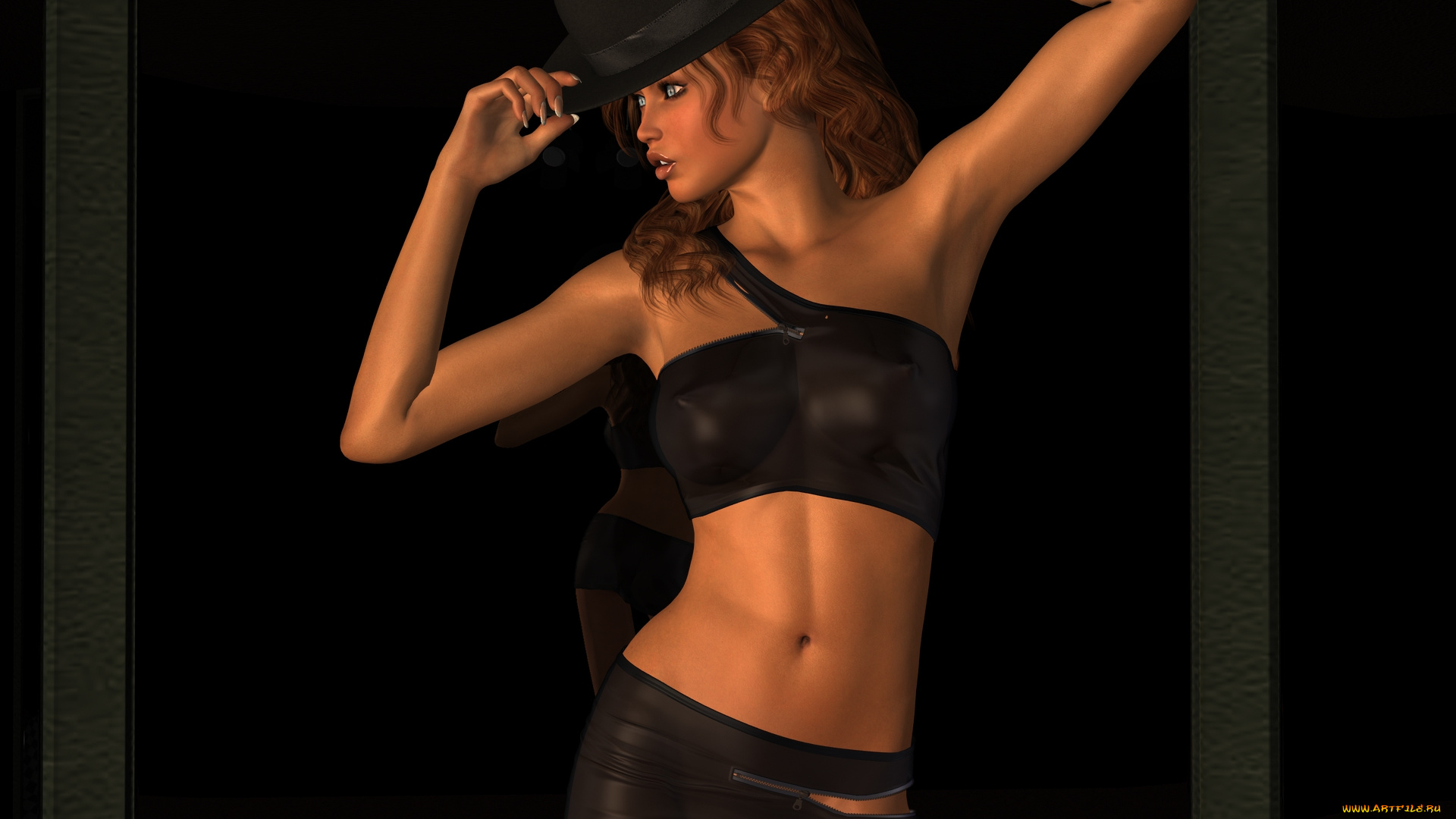 3д, графика, people, , люди, девушка, взгляд