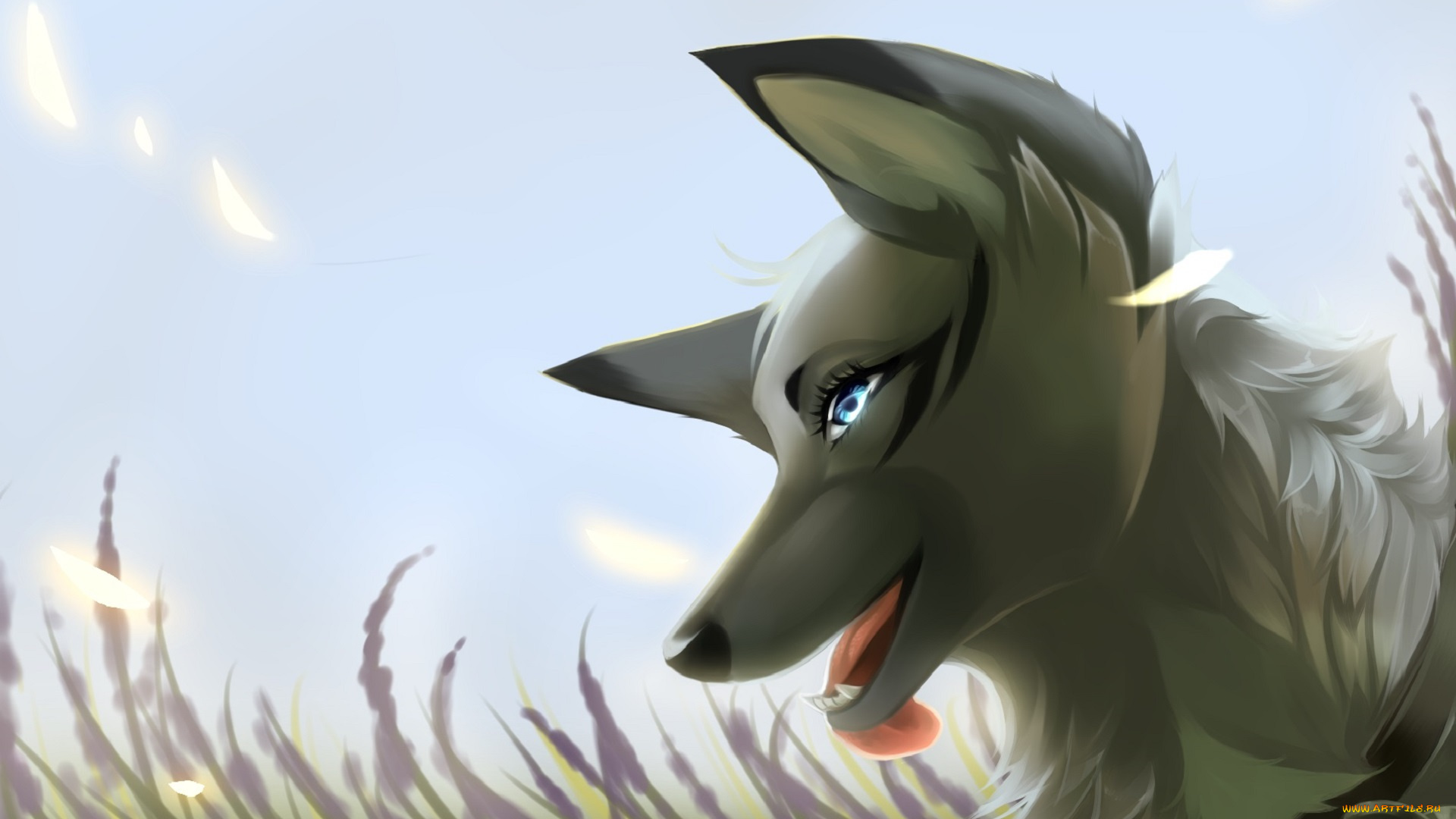 рисованные, животные, , собаки, собака