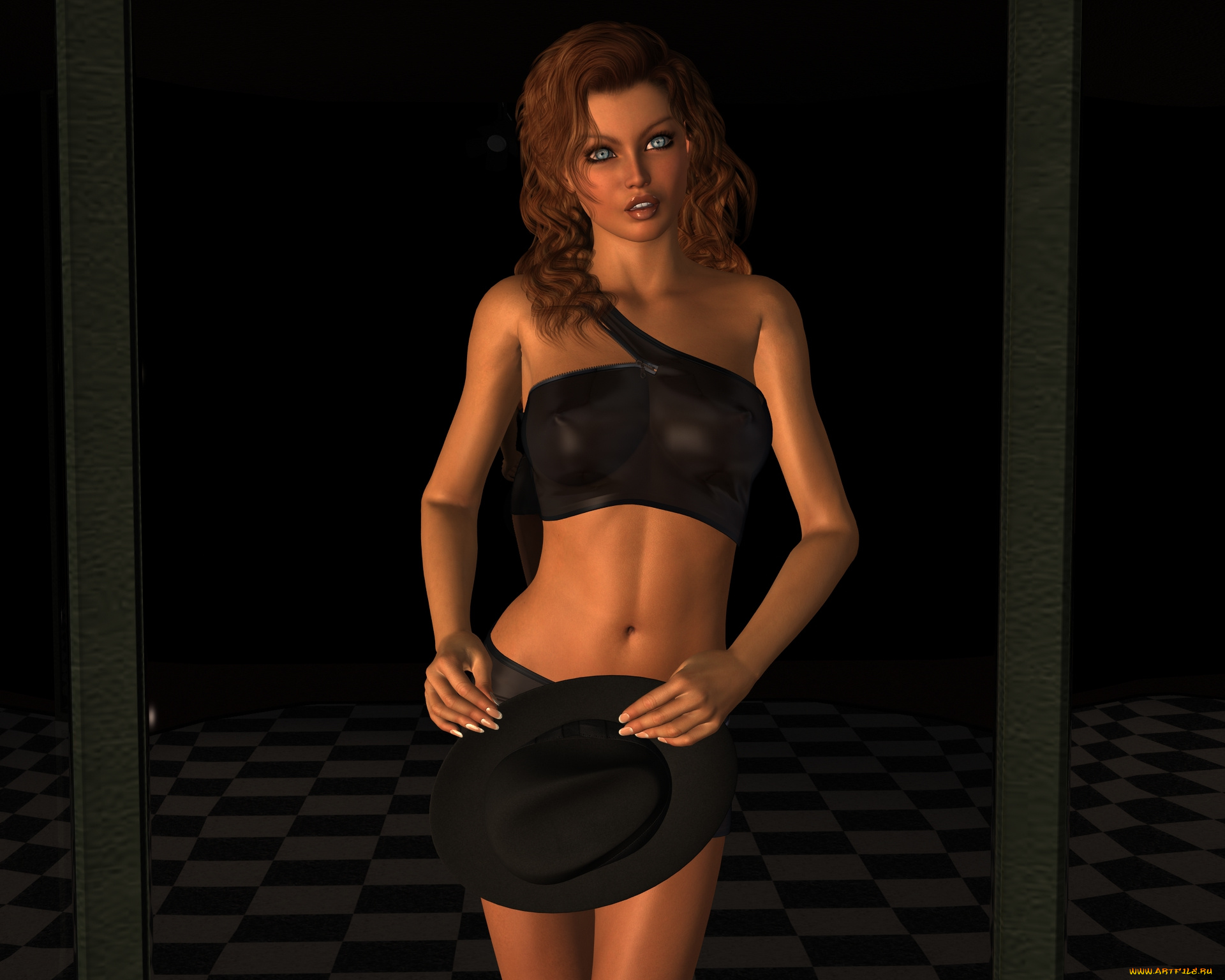 3д, графика, people, , люди, взгляд, девушка