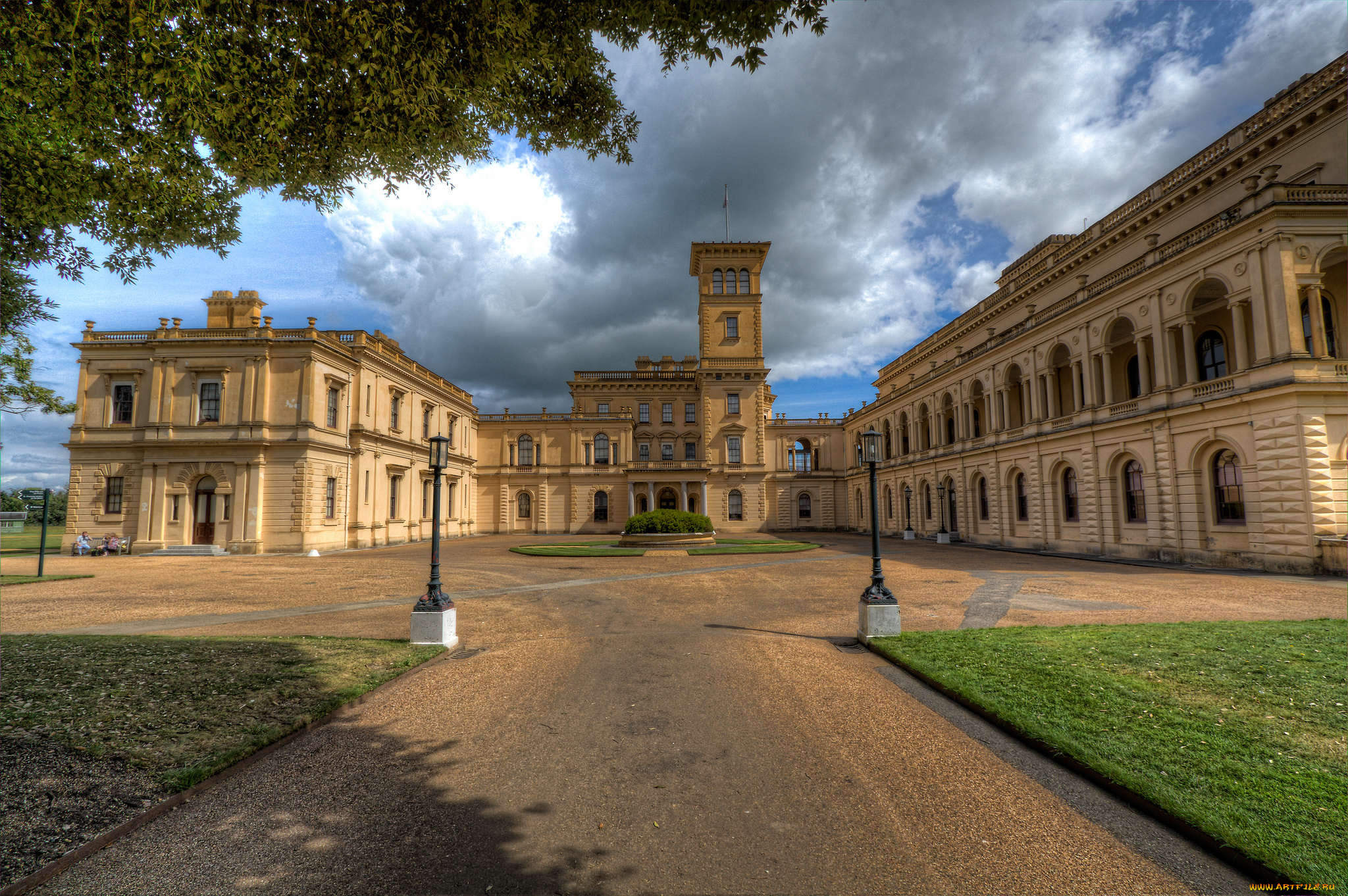 osborne, house, города, -, дворцы, , замки, , крепости, великобритания, музей, комплекс, дворцовый, осборн-хаус
