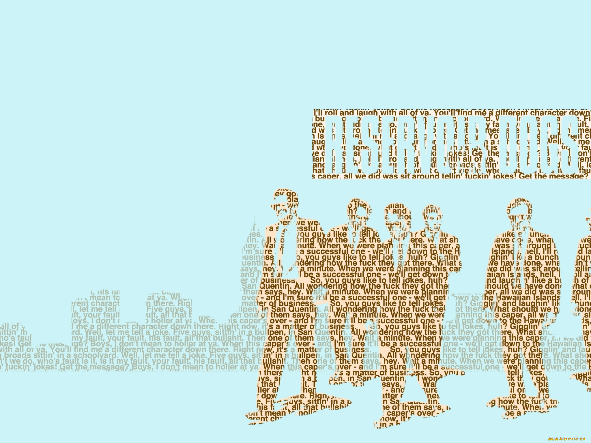 рисованные, минимализм, dogs, reservoir