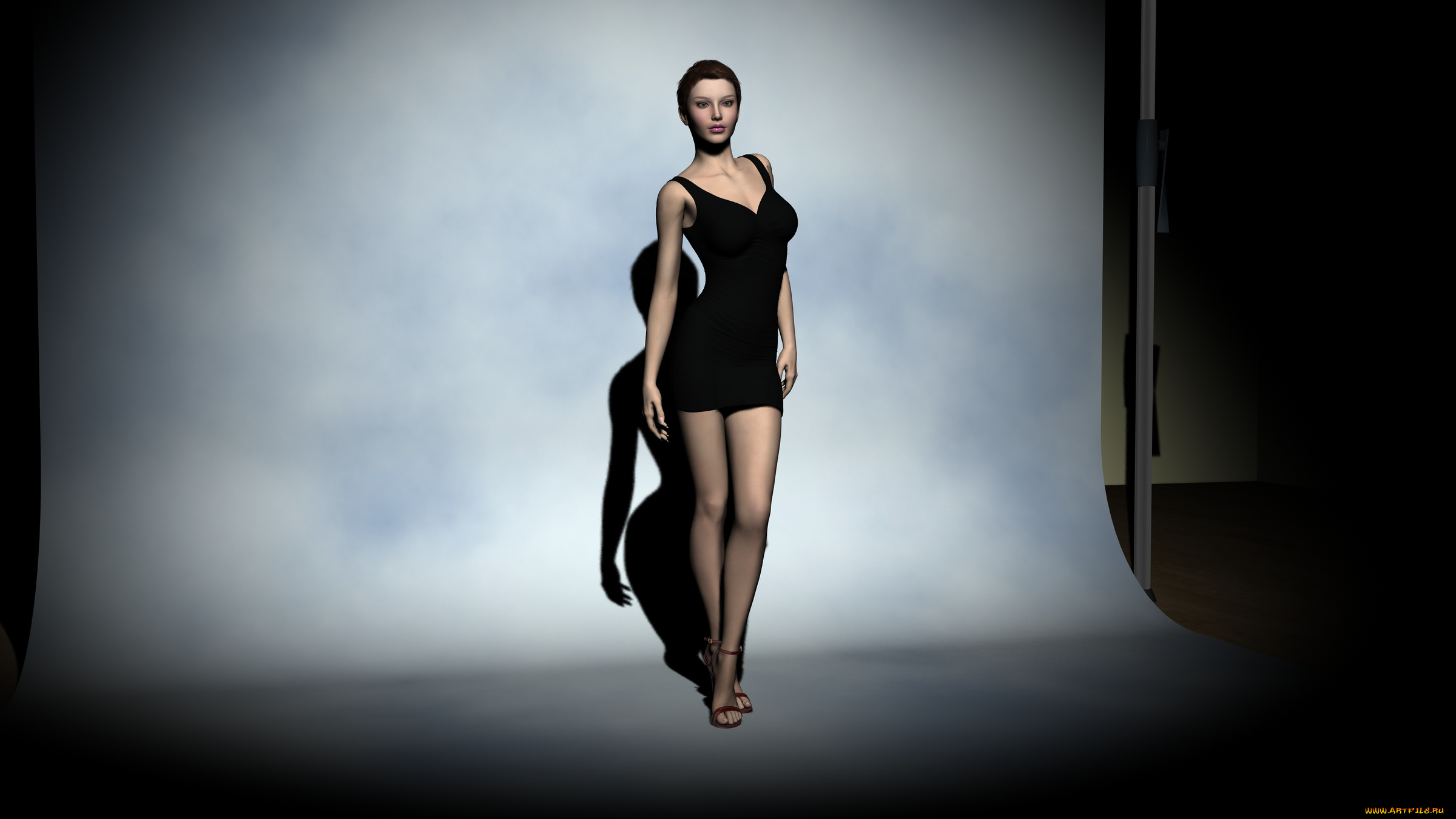 3д, графика, people, , люди, взгляд, девушка