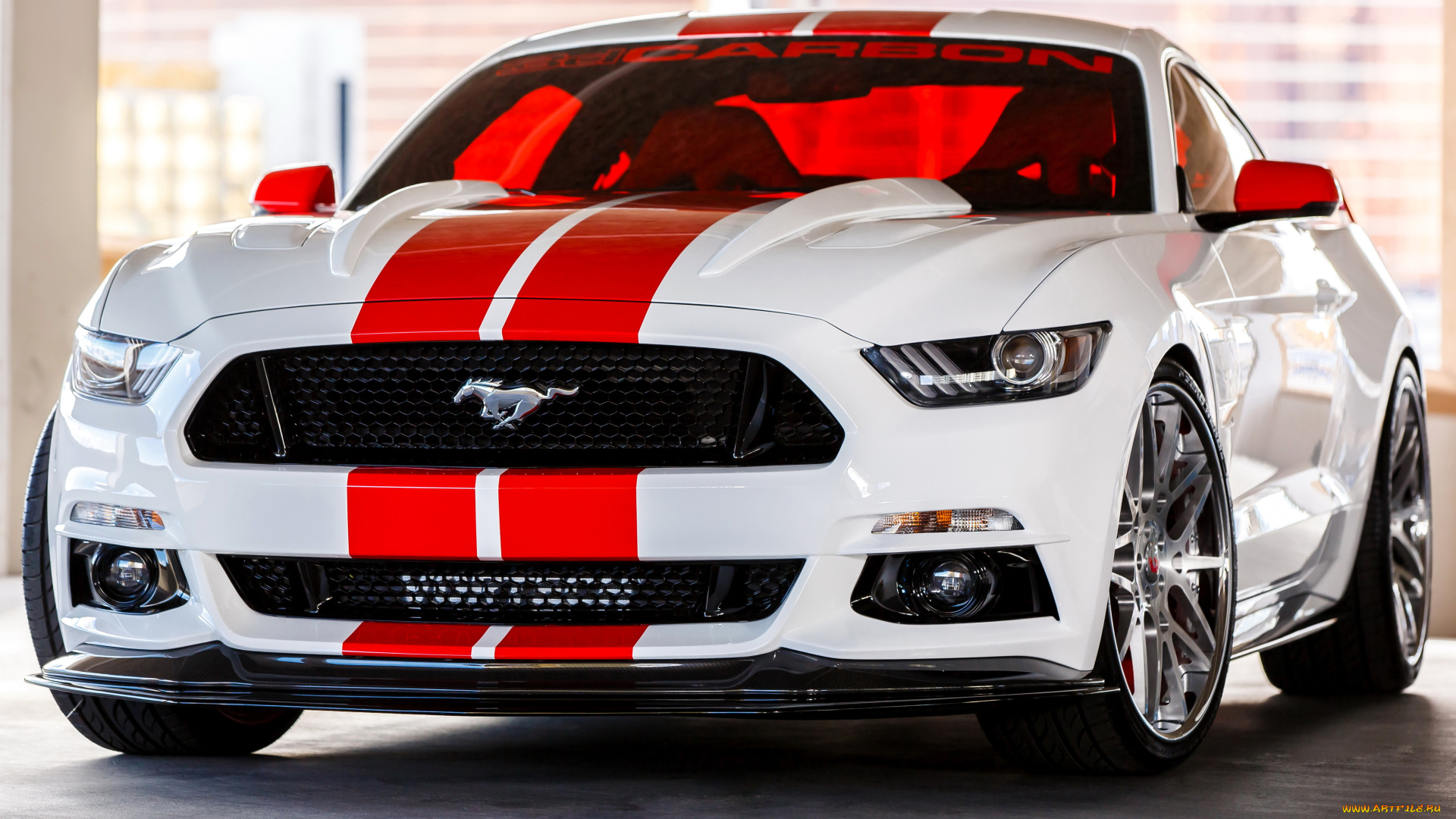 2014, ford, mustang, , carbon, автомобили, mustang, ford, тюнинг, металлик, белый