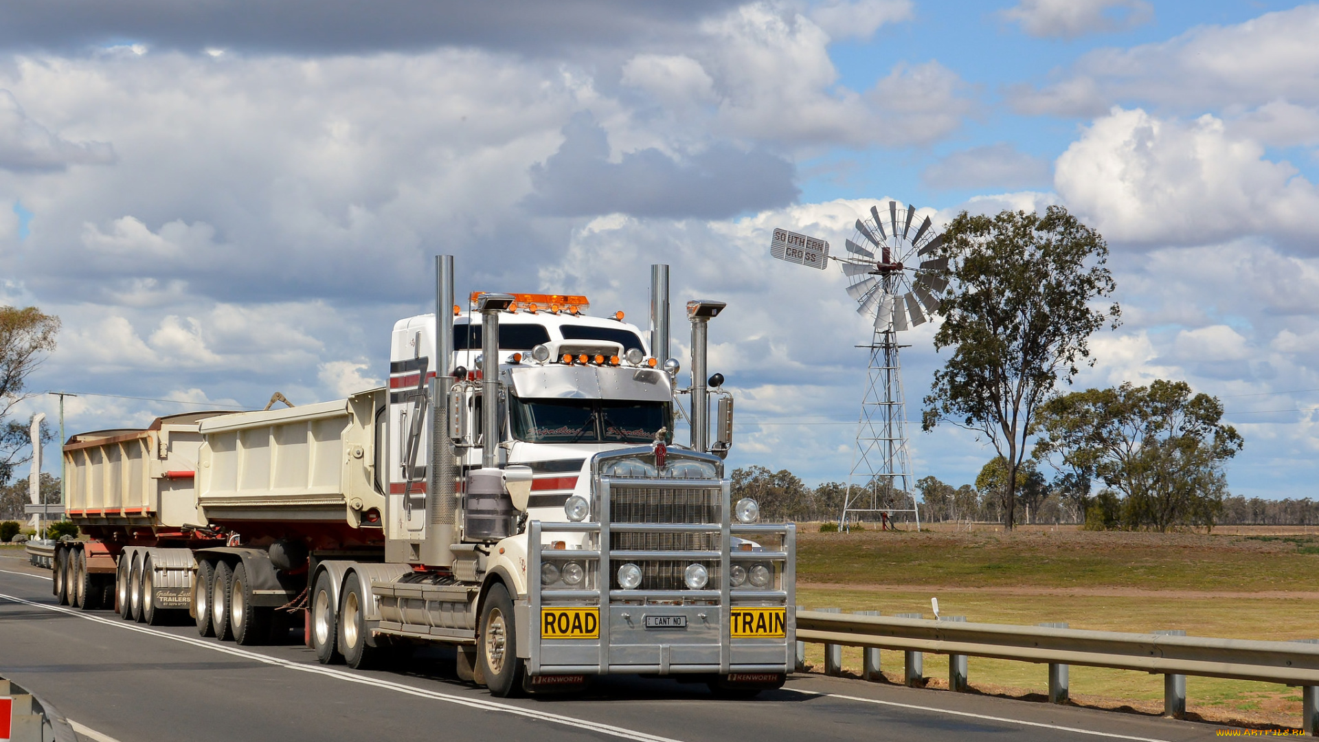 kenworth, автомобили, тяжелый, грузовик, седельный, тягач