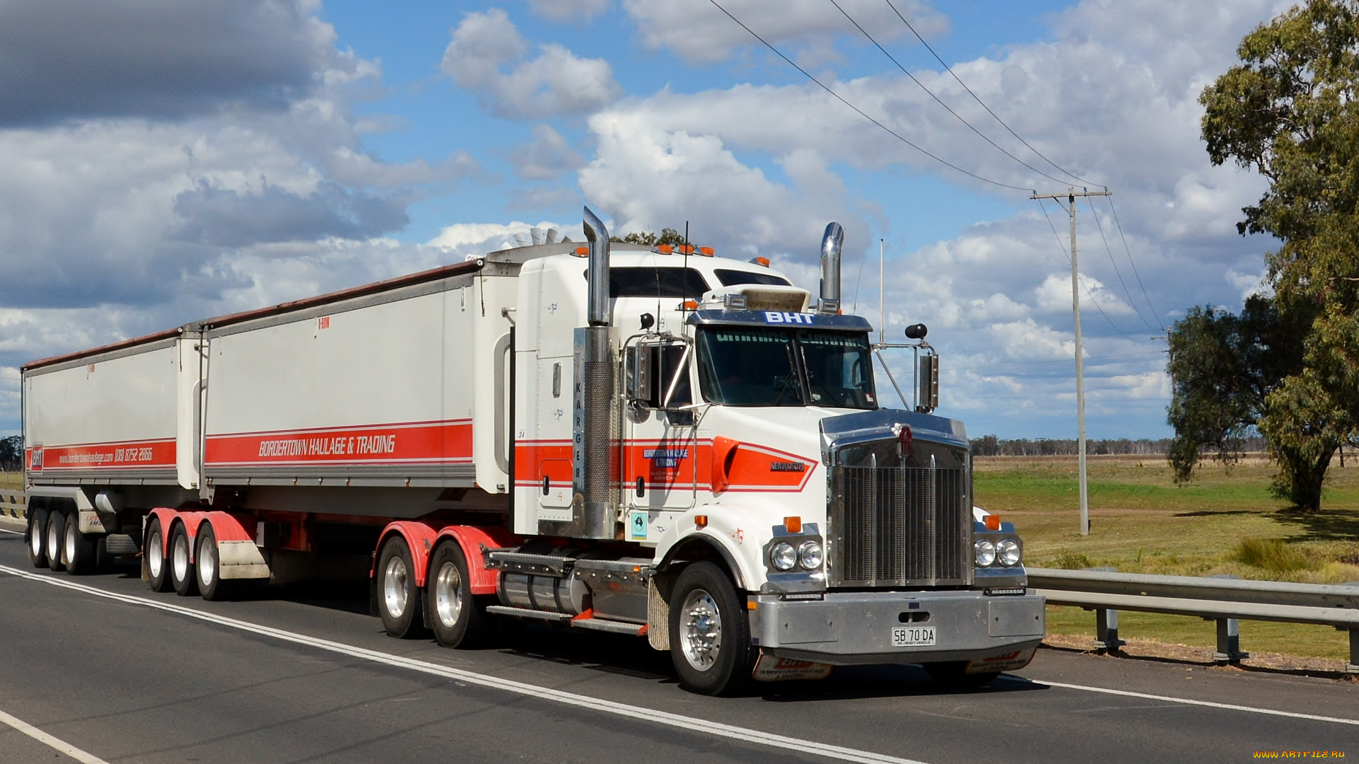 kenworth, автомобили, тяжелый, грузовик, седельный, тягач