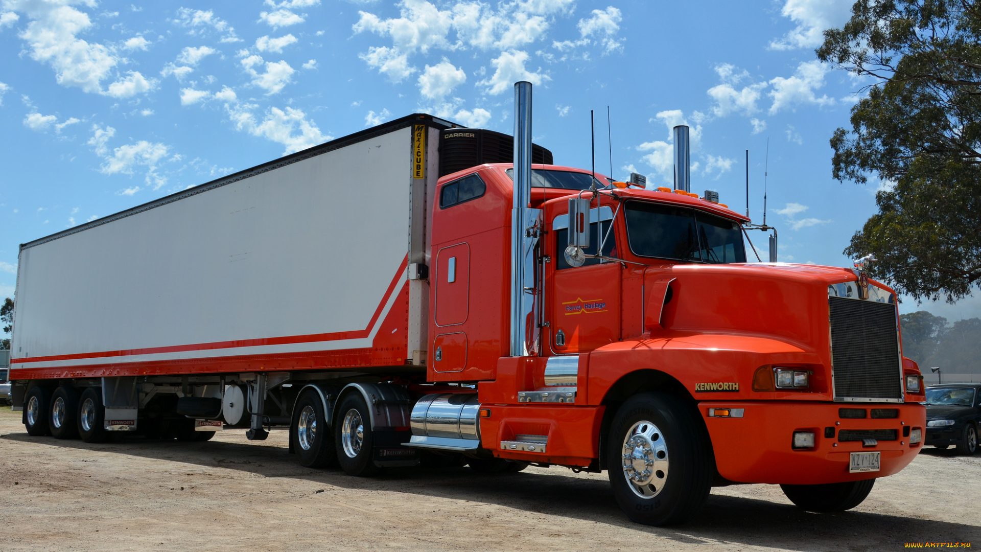 t600, kenworth, автомобили, kenworth, , выставка, улица, тяжелый, грузовик, седельный, тягач