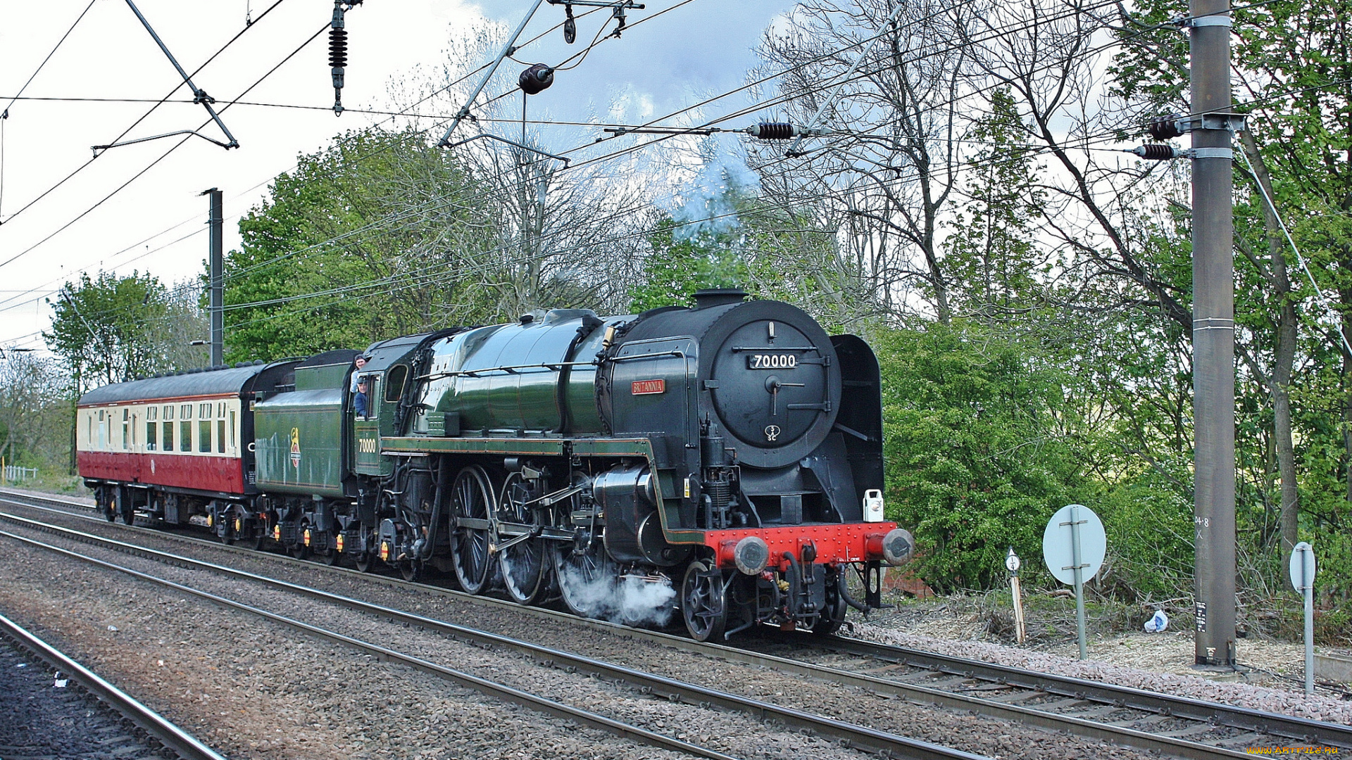 техника, паровозы, паровоз, дорога, железная