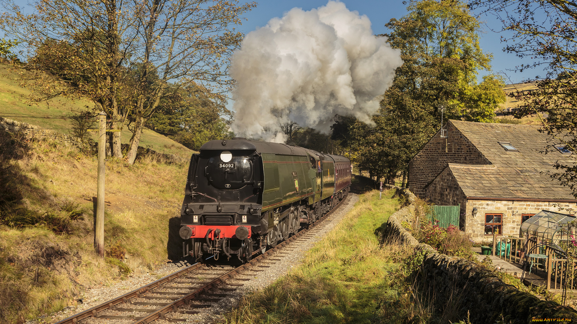 техника, паровозы, железная, дорога, паровоз