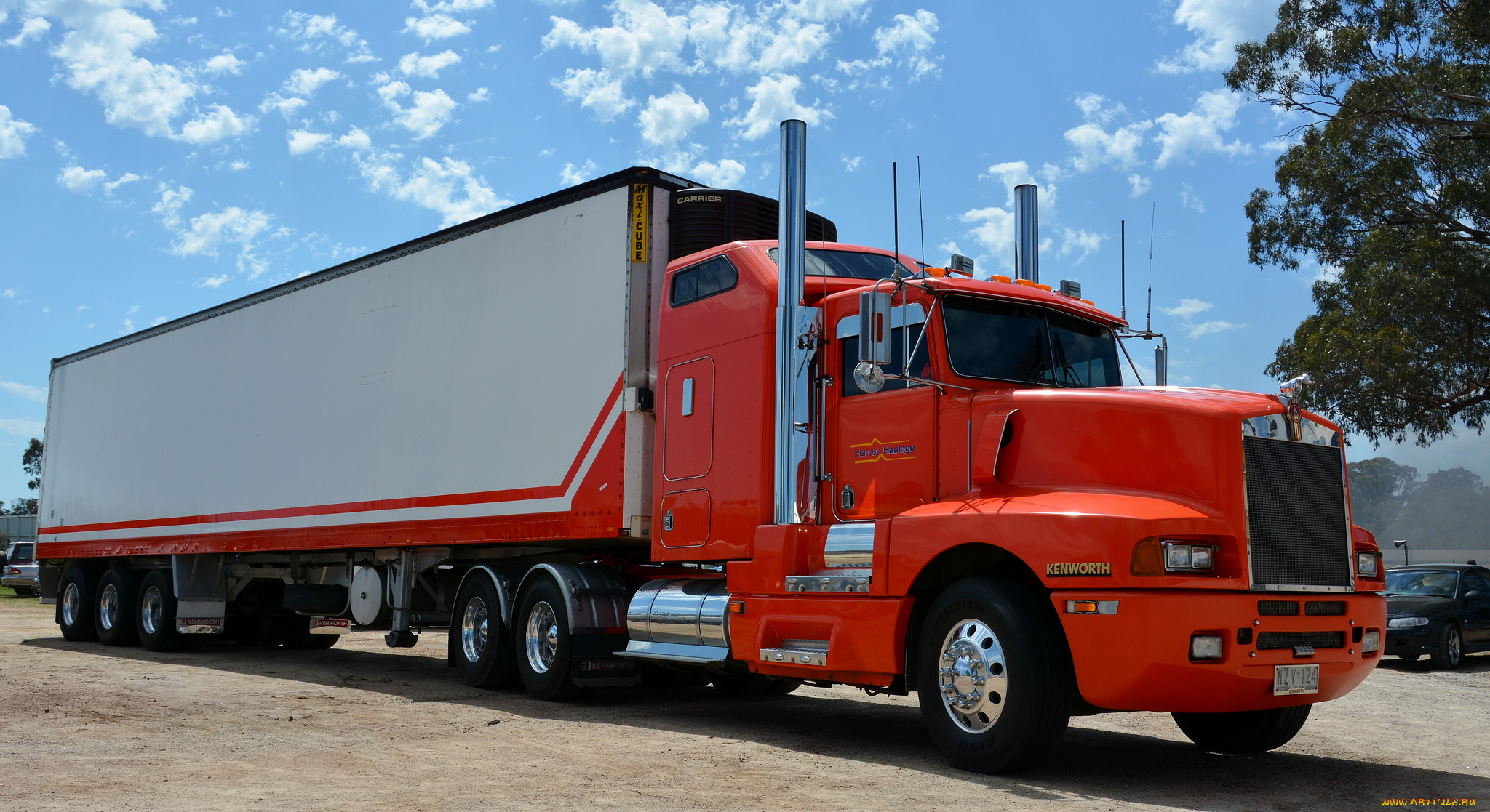 t600, kenworth, автомобили, kenworth, , выставка, улица, тяжелый, грузовик, седельный, тягач