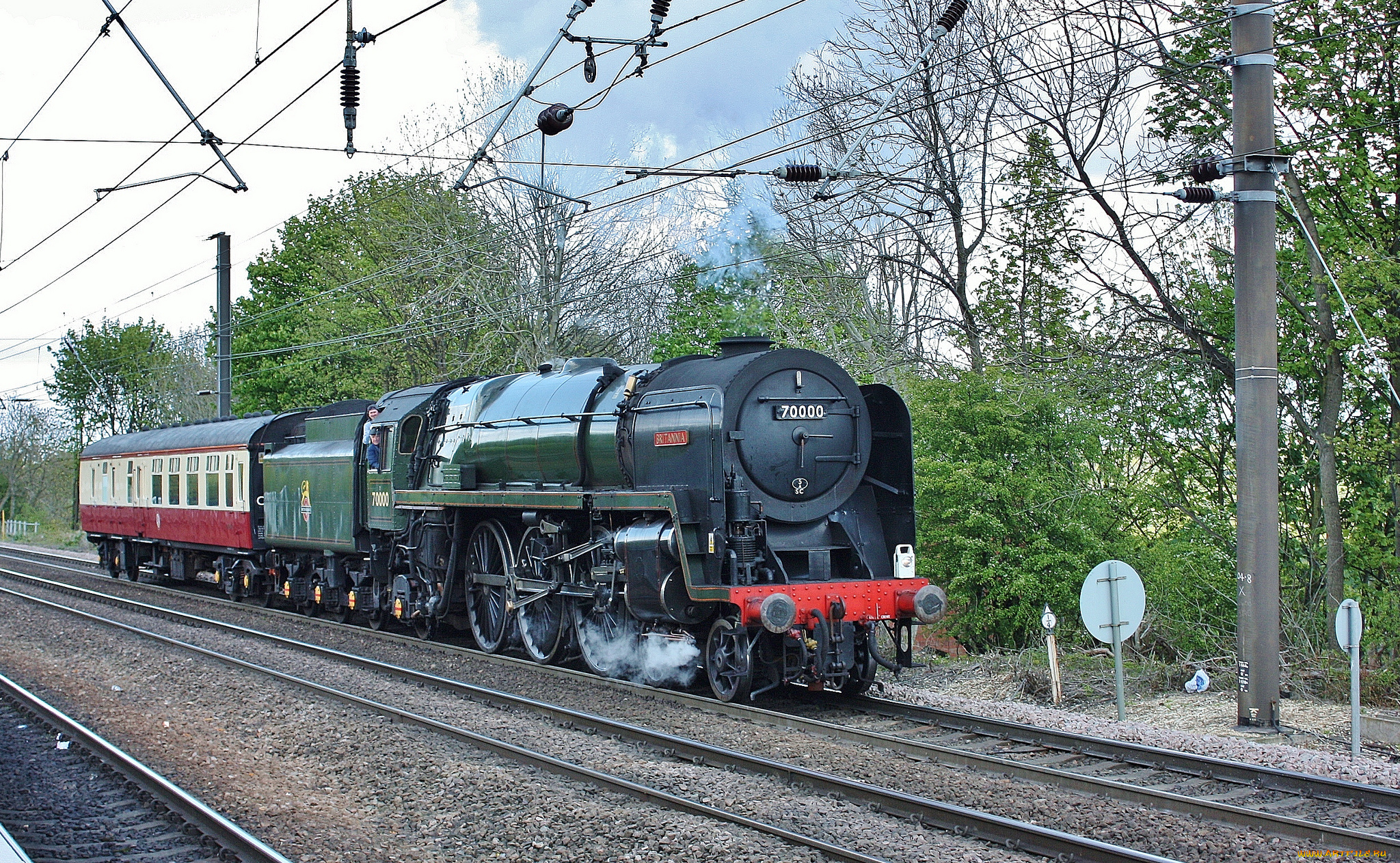 техника, паровозы, паровоз, дорога, железная