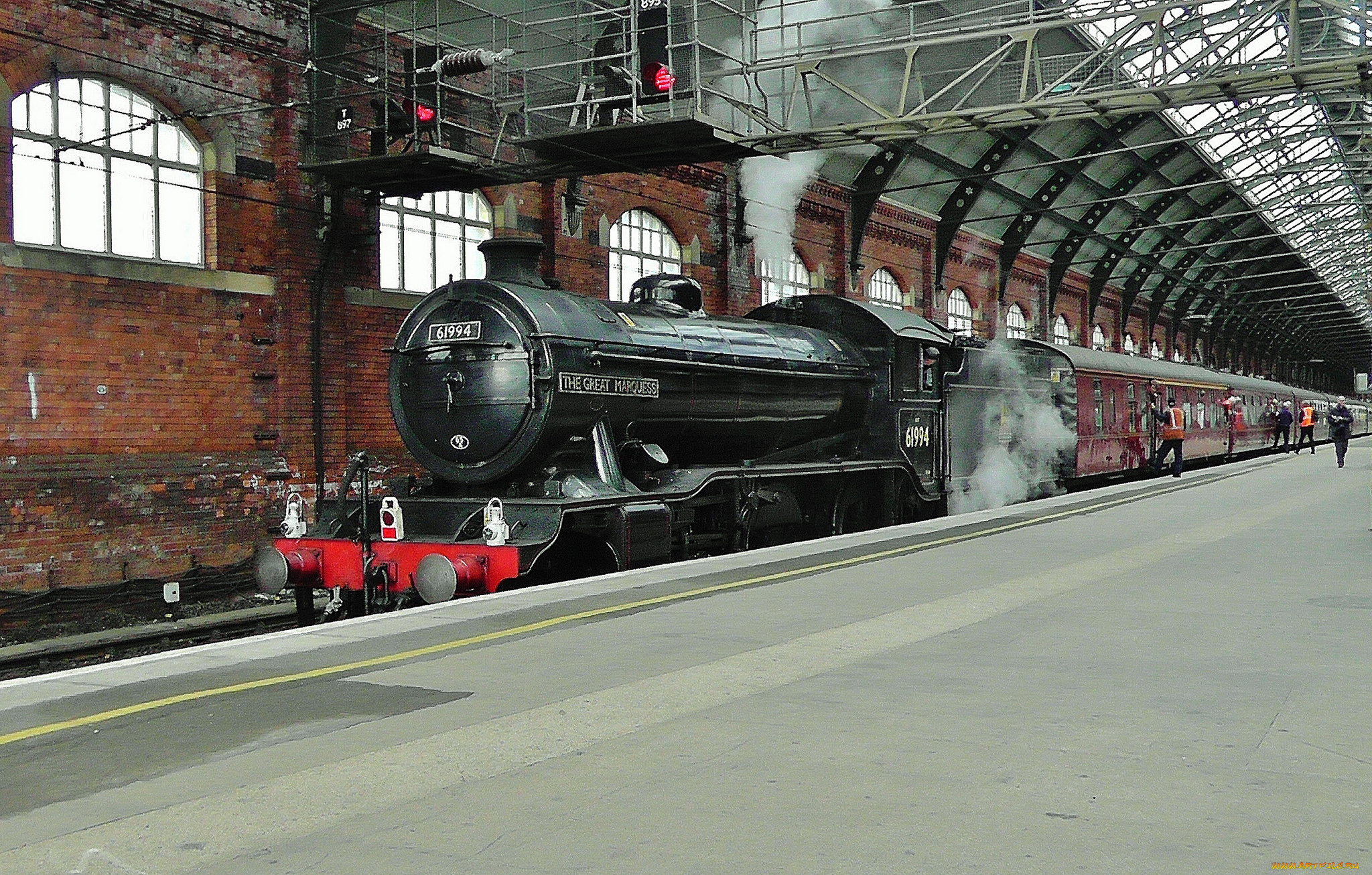 техника, паровозы, паровоз, дорога, железная