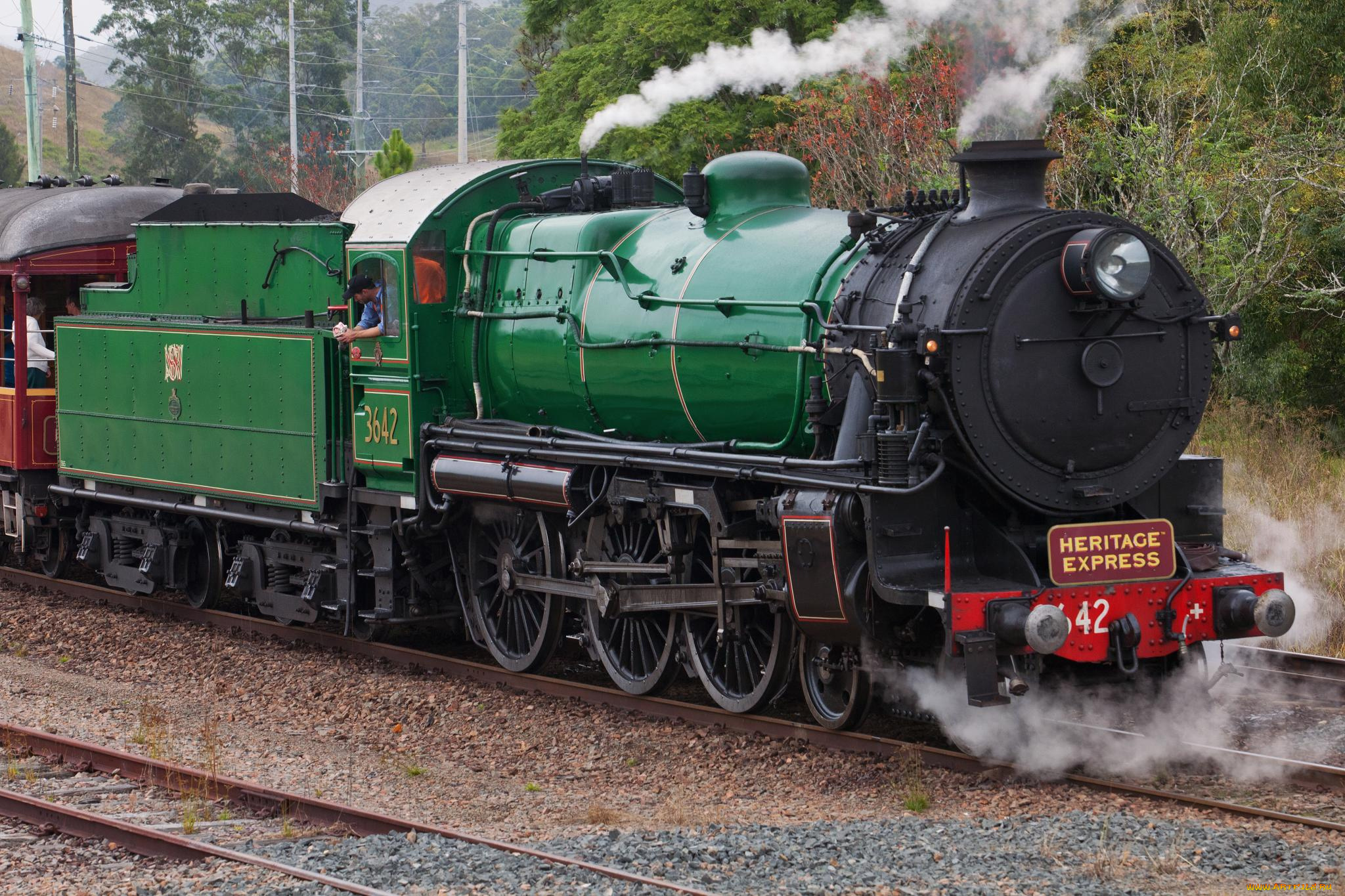 техника, паровозы, паровоз, железная, дорога