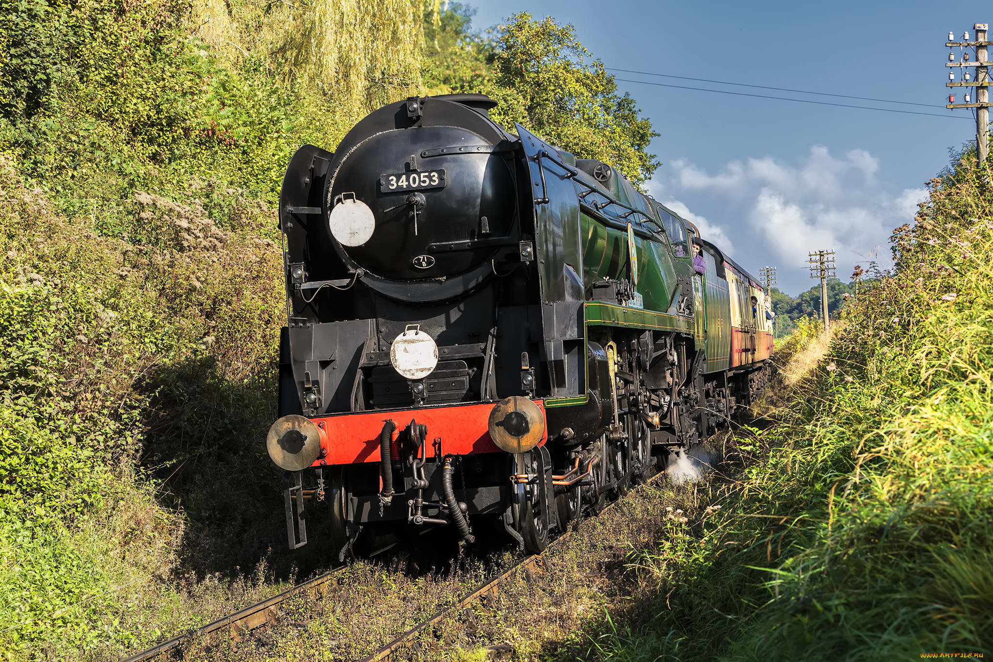 техника, паровозы, железная, дорога, паровоз