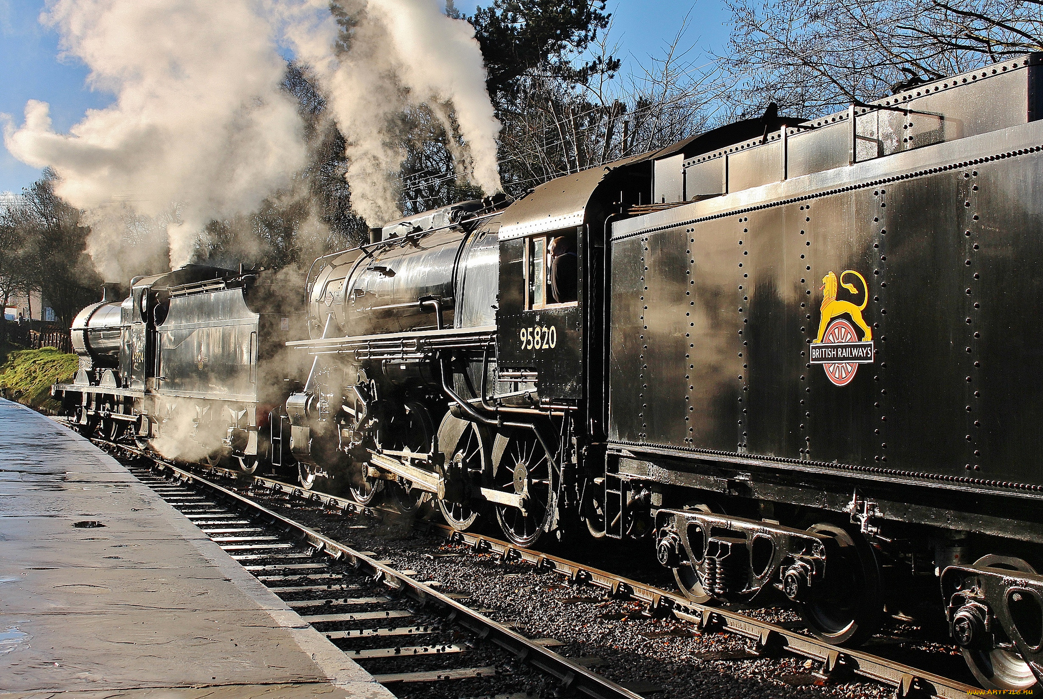 техника, паровозы, железная, дорога, паровоз