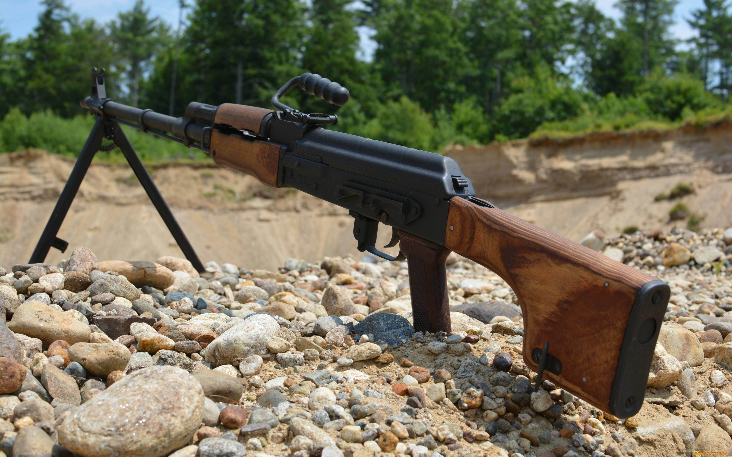 оружие, пулемёты, приклад