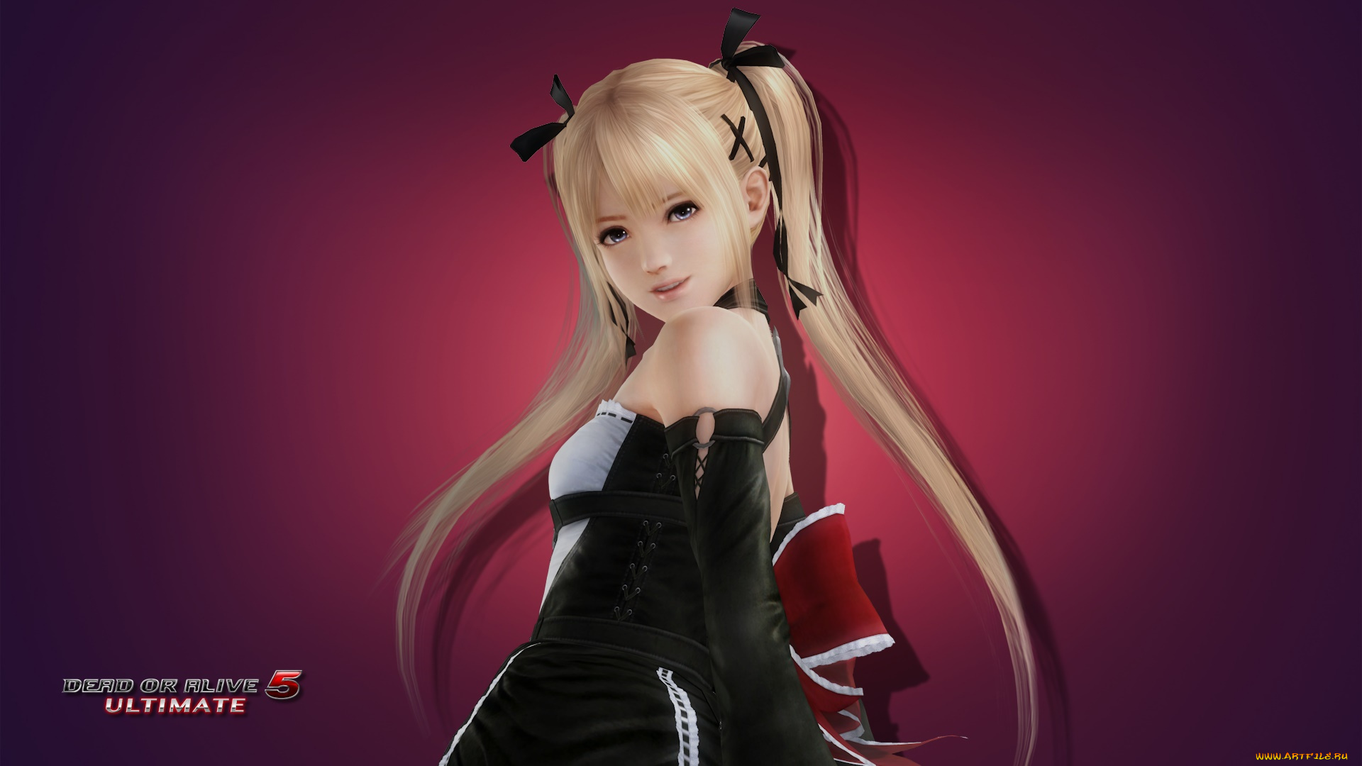 видео, игры, dead, or, alive, 5, , ultimate, фон, взгляд, девушка