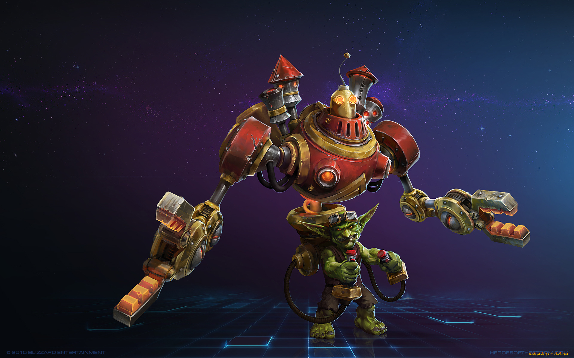 видео, игры, heroes, of, the, storm, персонаж