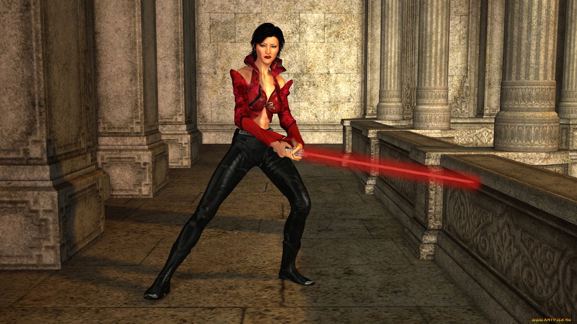 3д, графика, фантазия, , fantasy, фон, взгляд, девушка