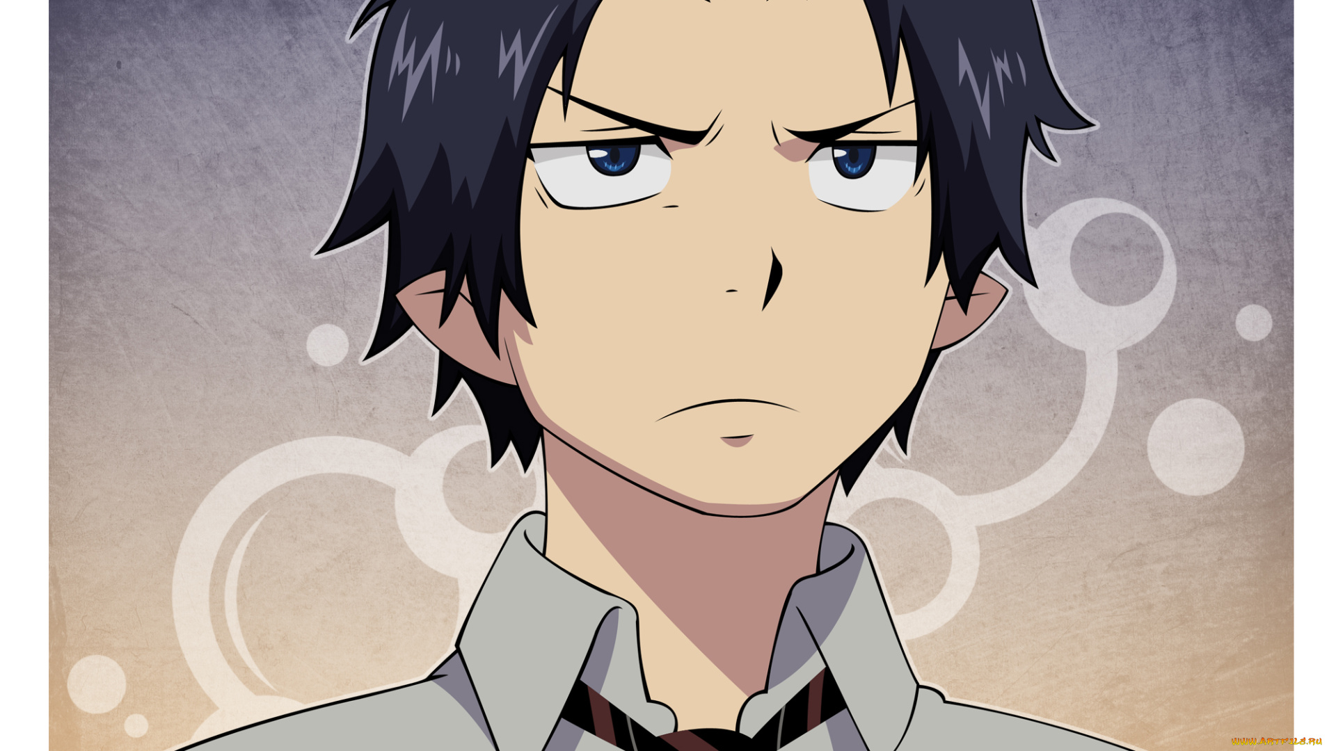 аниме, ao, no, exorcist, okumura, rin