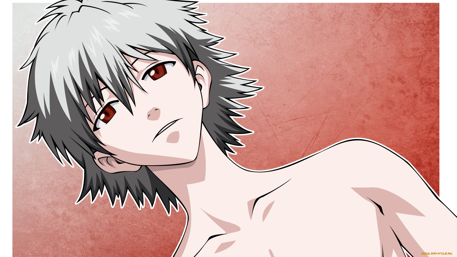 аниме, evangelion, nagisa, kaworu