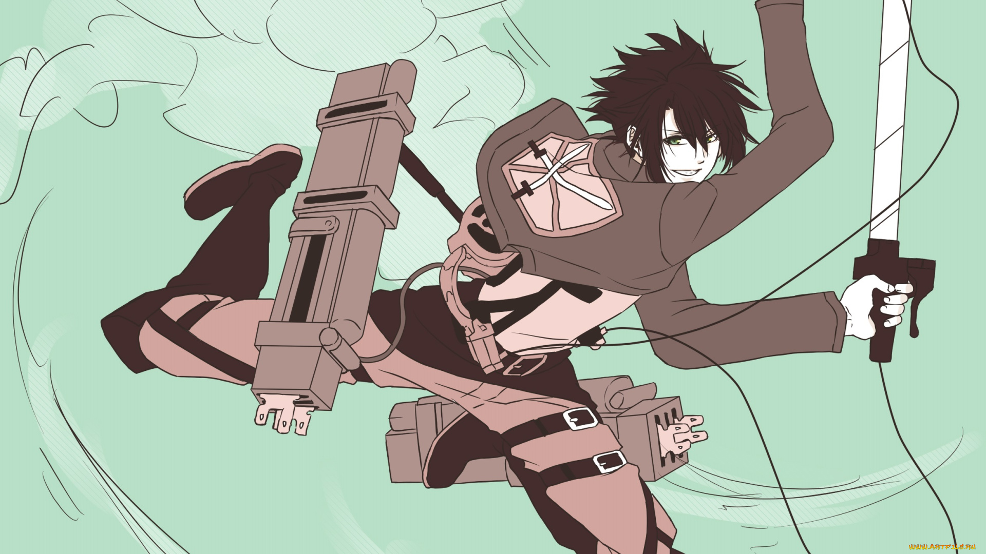 аниме, hakuouki, okita, souji