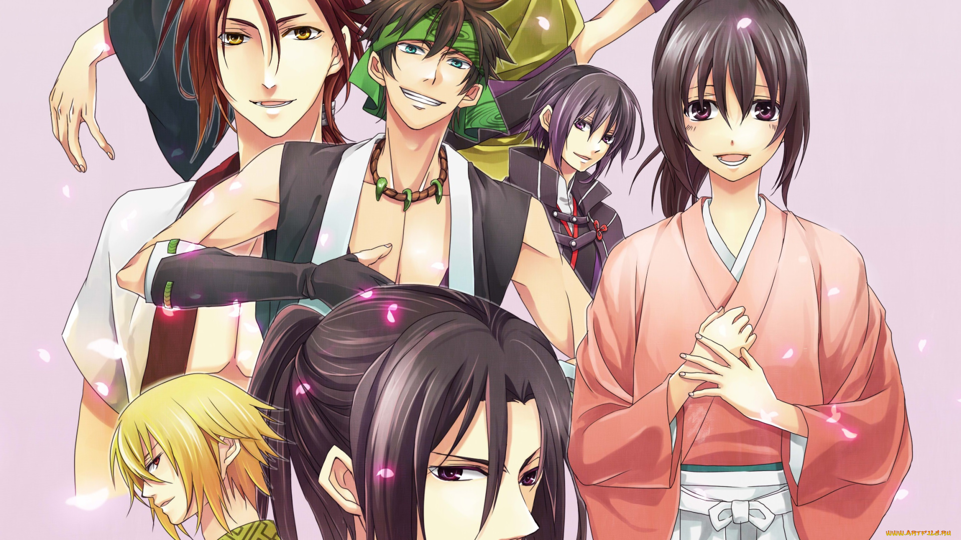 аниме, hakuouki, shinsengumi, kitan