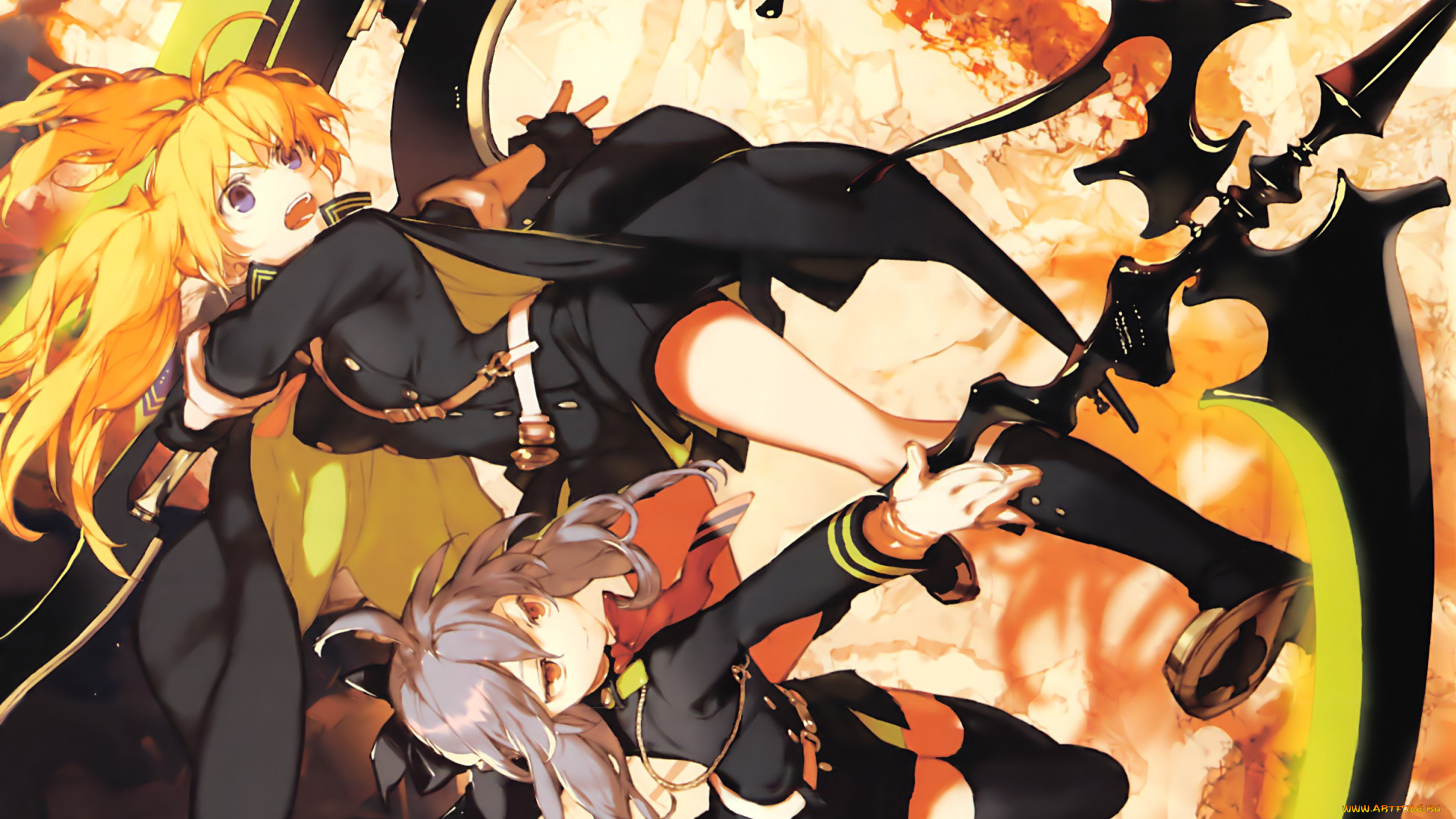 аниме, owari, no, seraph, последний, серафим