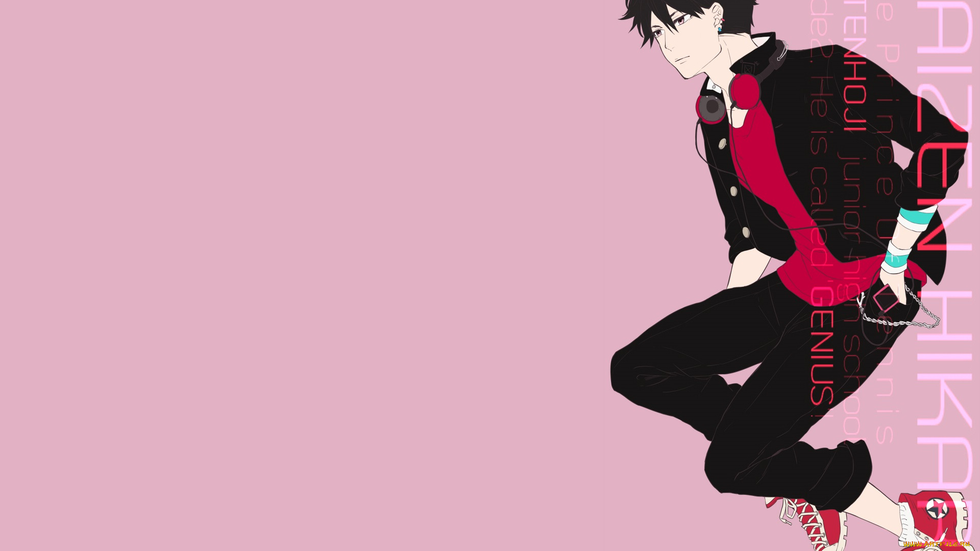 аниме, prince, of, tennis, zaizen, hikaru