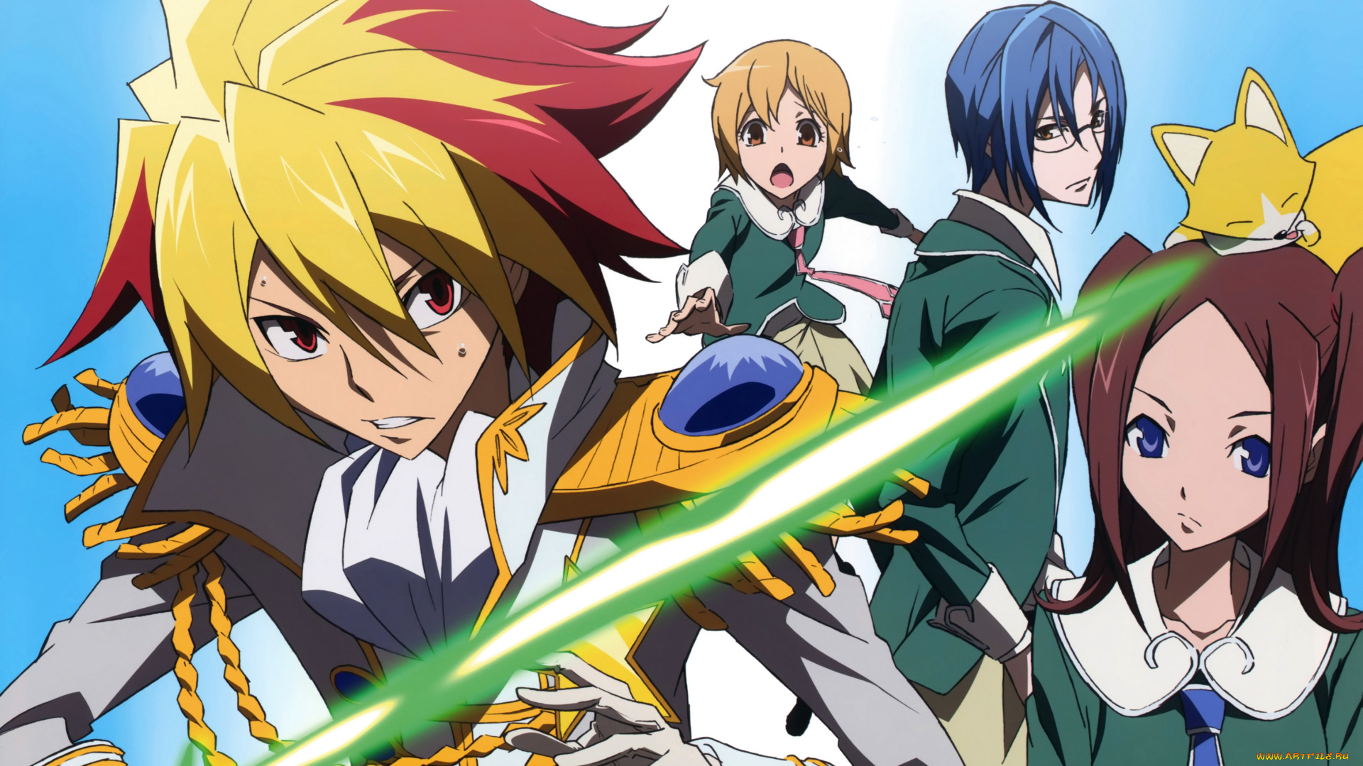 аниме, star, driver, персонажи