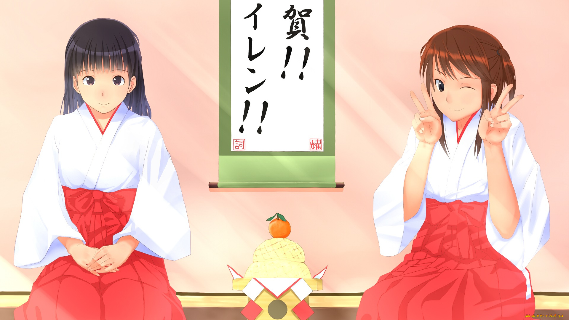 аниме, unknown, , другое, фон, взгляд, девушки