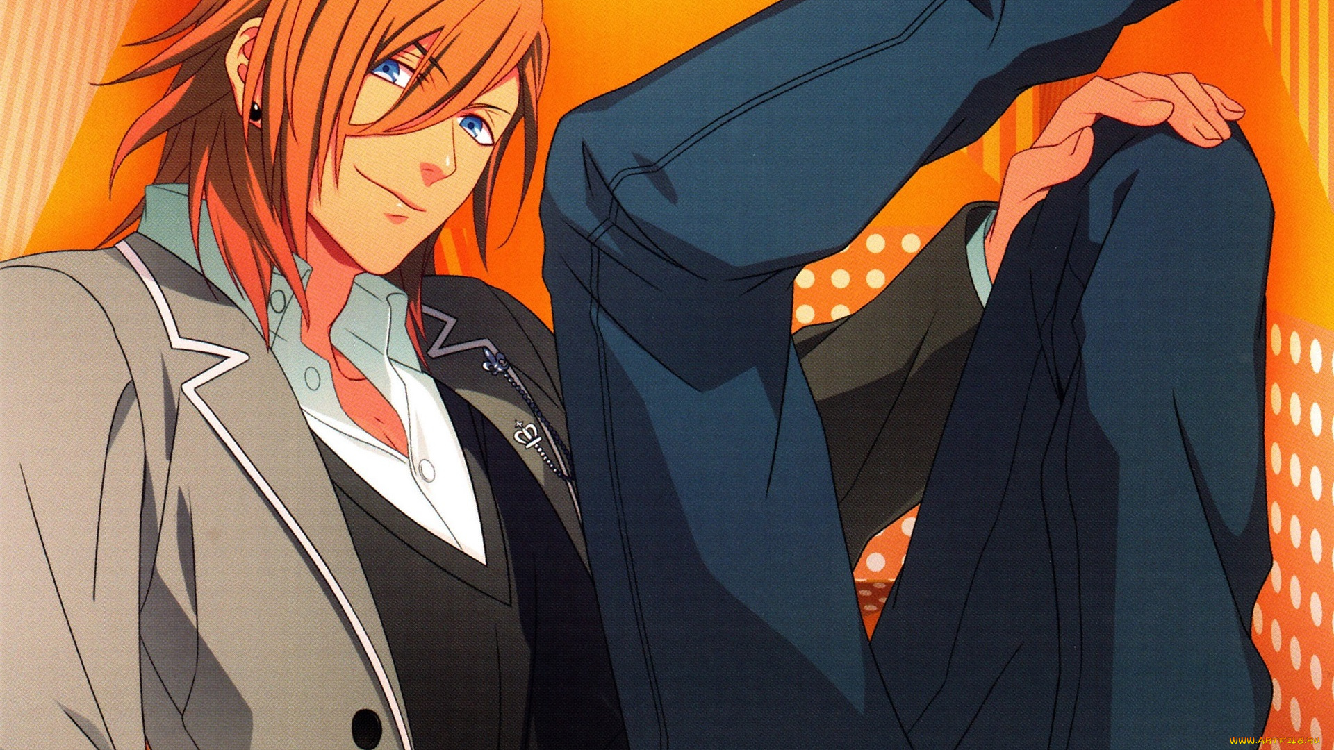 аниме, uta, no, prince-sama, jinguji, ren