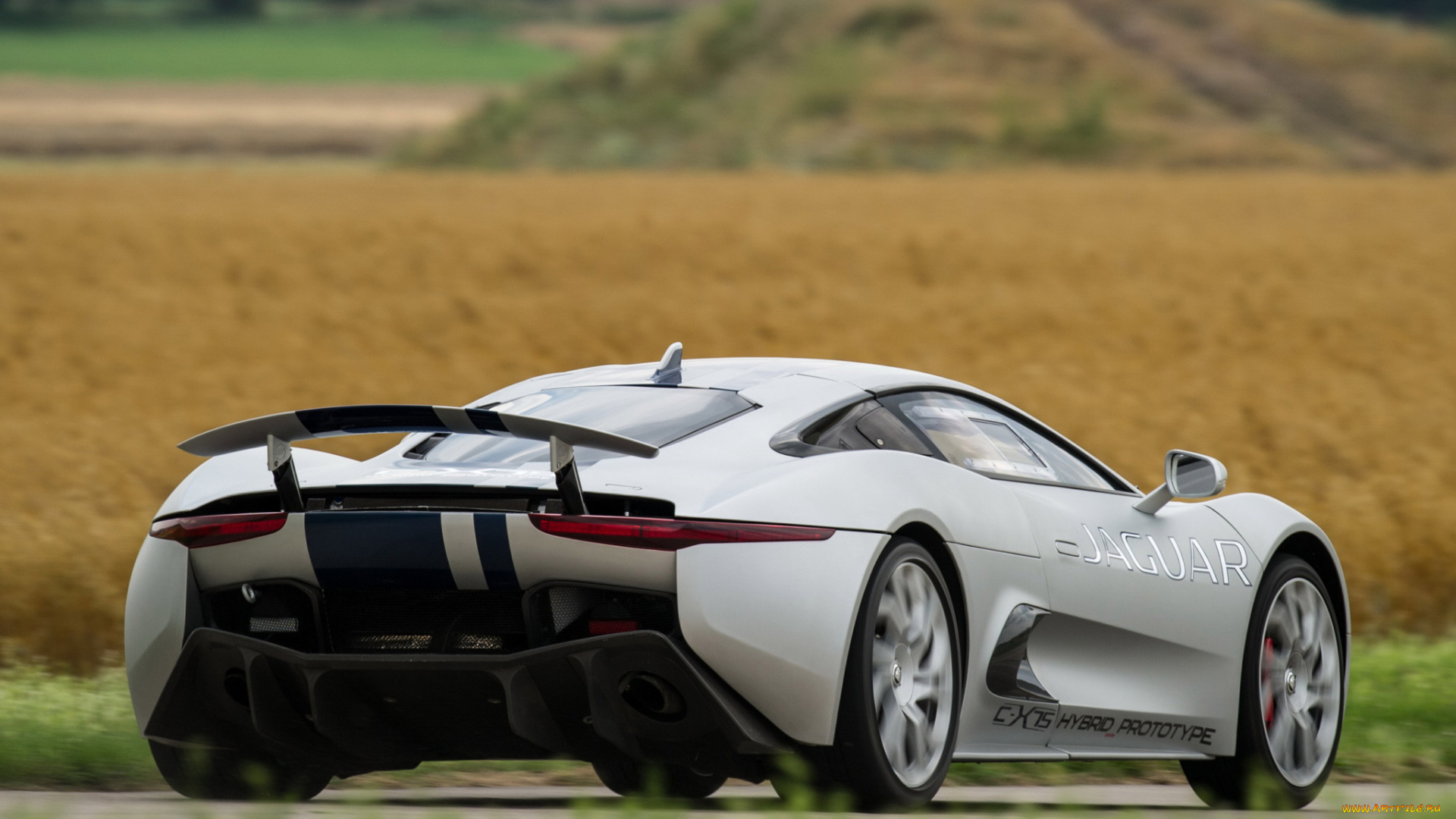 jaguar, c-x75, hybrid, prototype, 2013, автомобили, jaguar, c-x75, hybrid, prototype, 2013