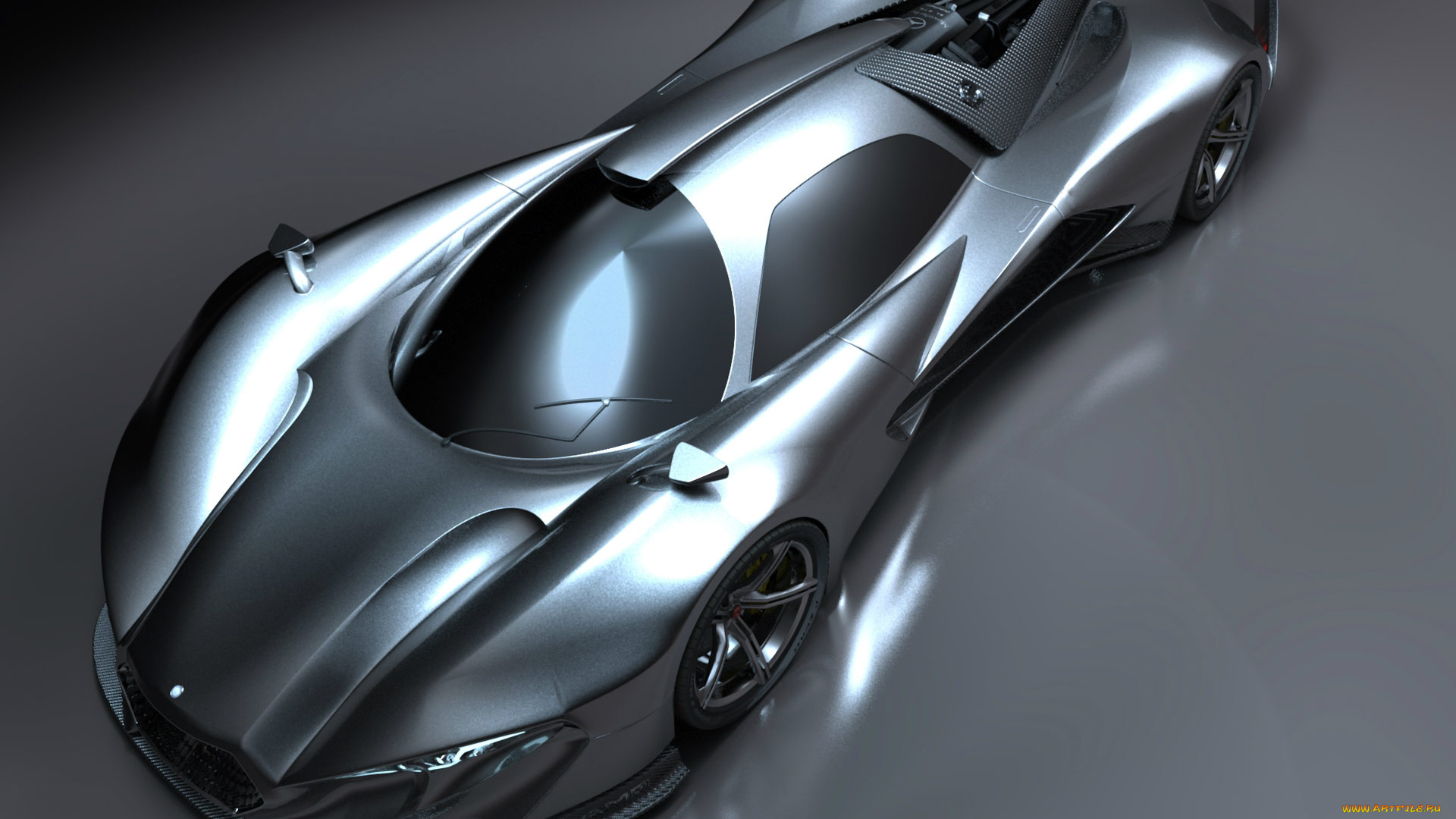 mercedes-benz, sl, gtr, concept, автомобили, 3д, mercedes-benz, concept, gtr, sl