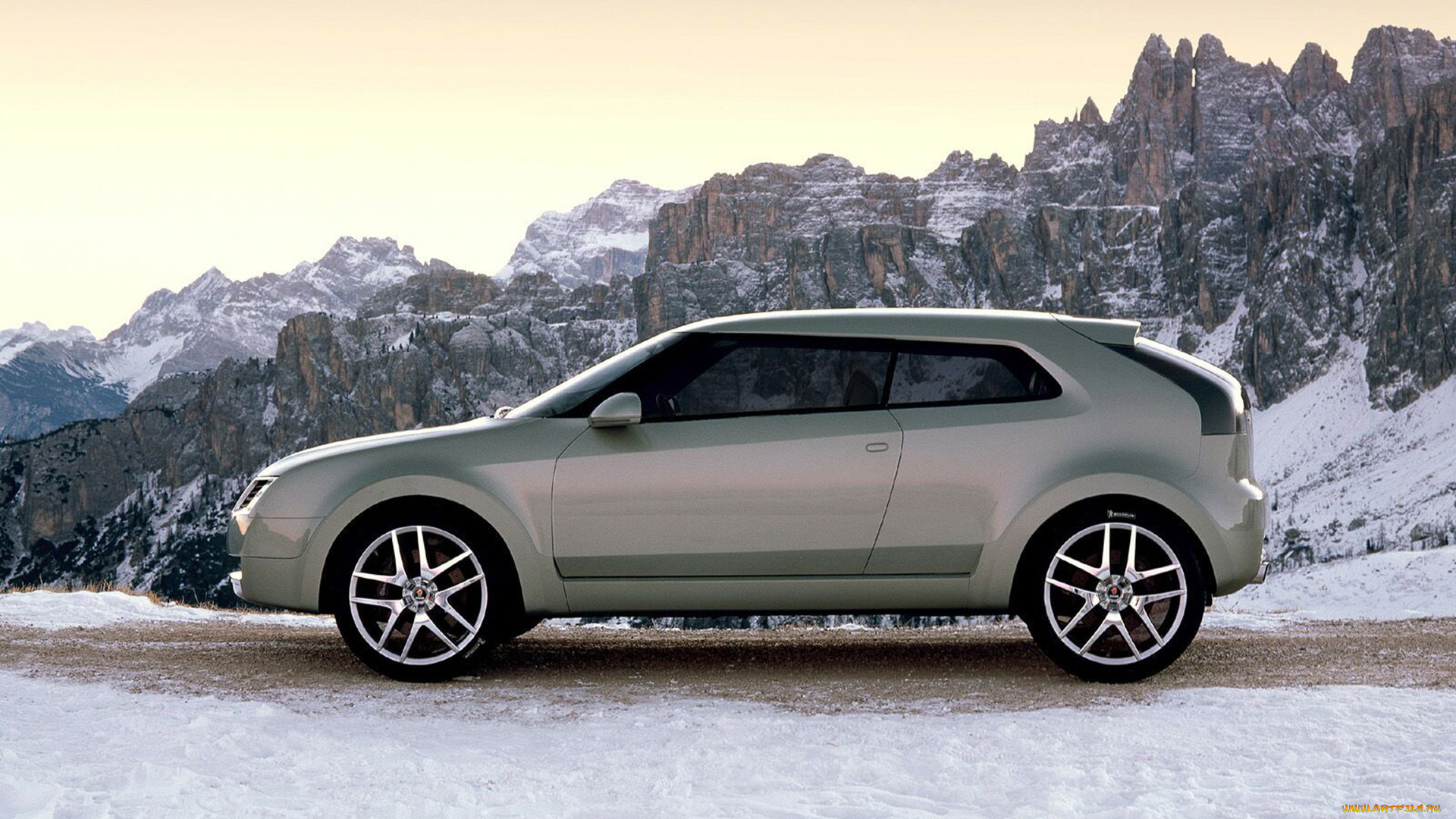 saab, 9-3x, concept, 2002, автомобили, saab, 9-3x, concept, 2002