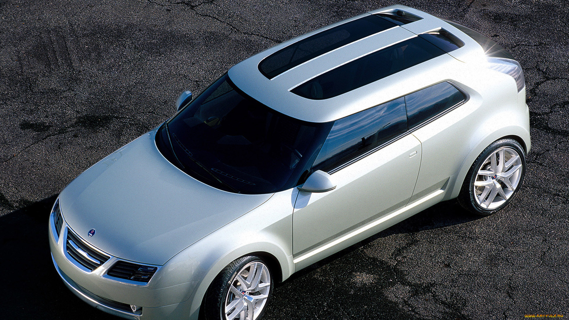 saab, 9-3x, concept, 2002, автомобили, saab, 9-3x, concept, 2002