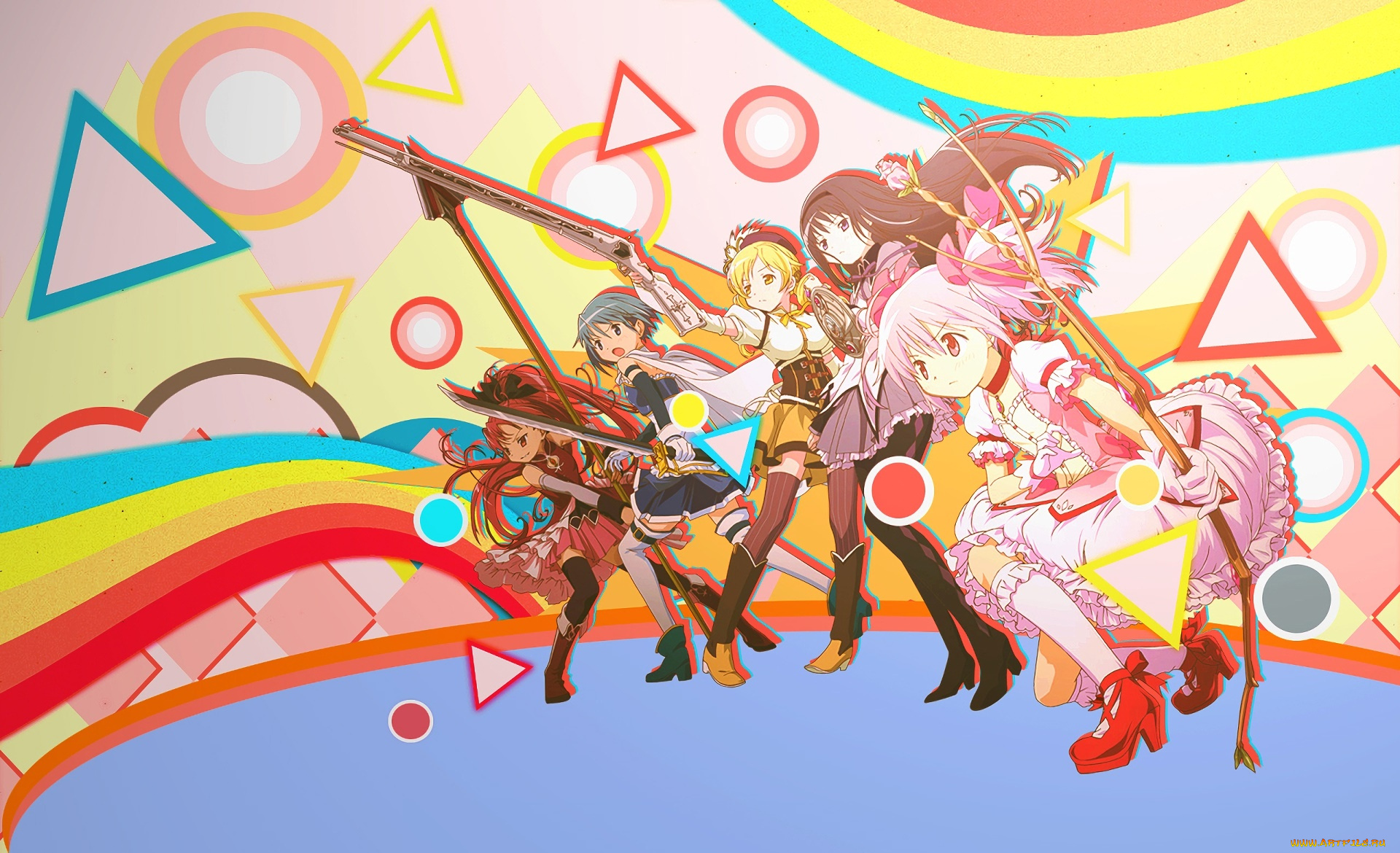 аниме, touhou, фон, взгляд, девушка