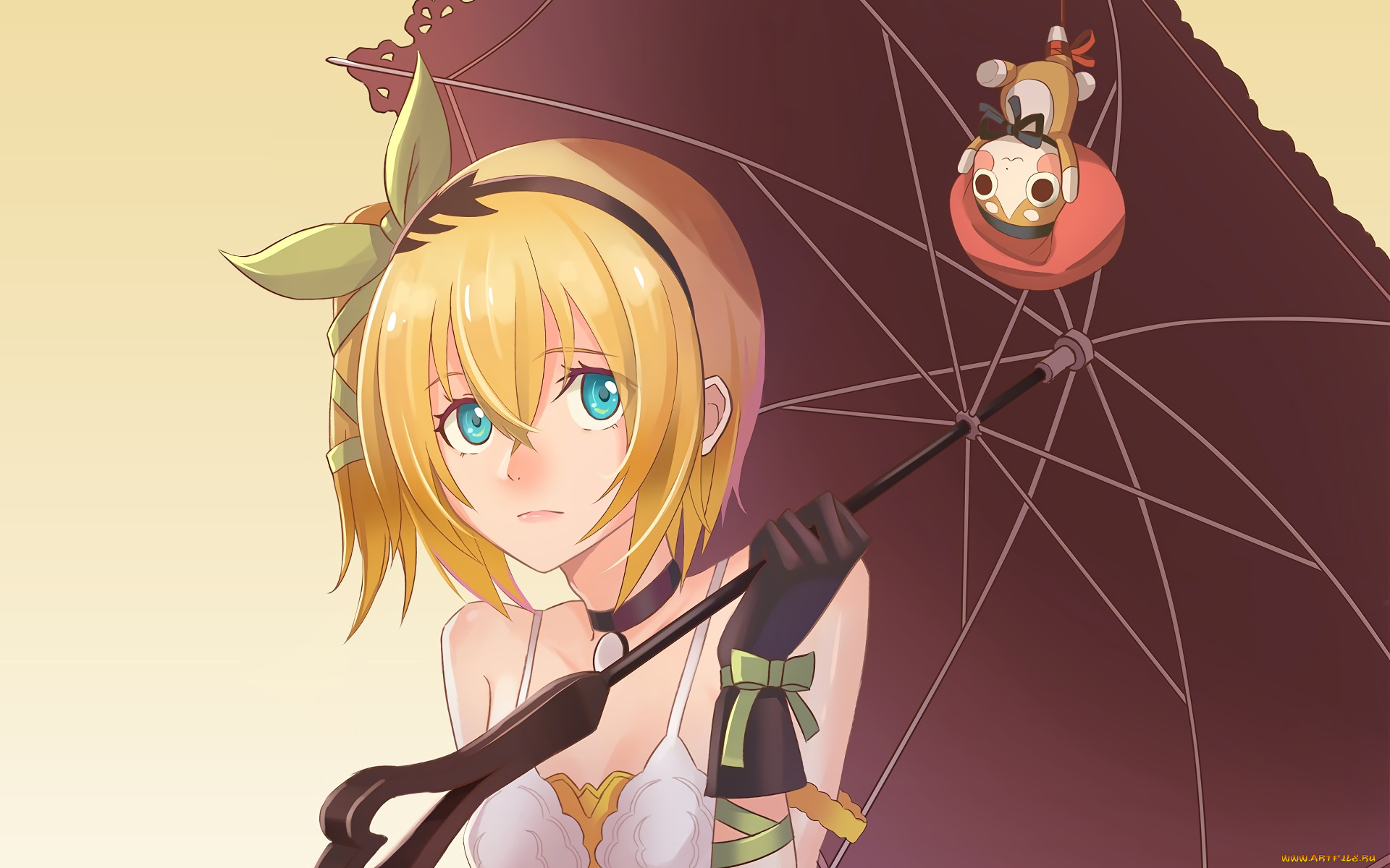 аниме, tales, of, zestiria, девушка, взгляд, фон