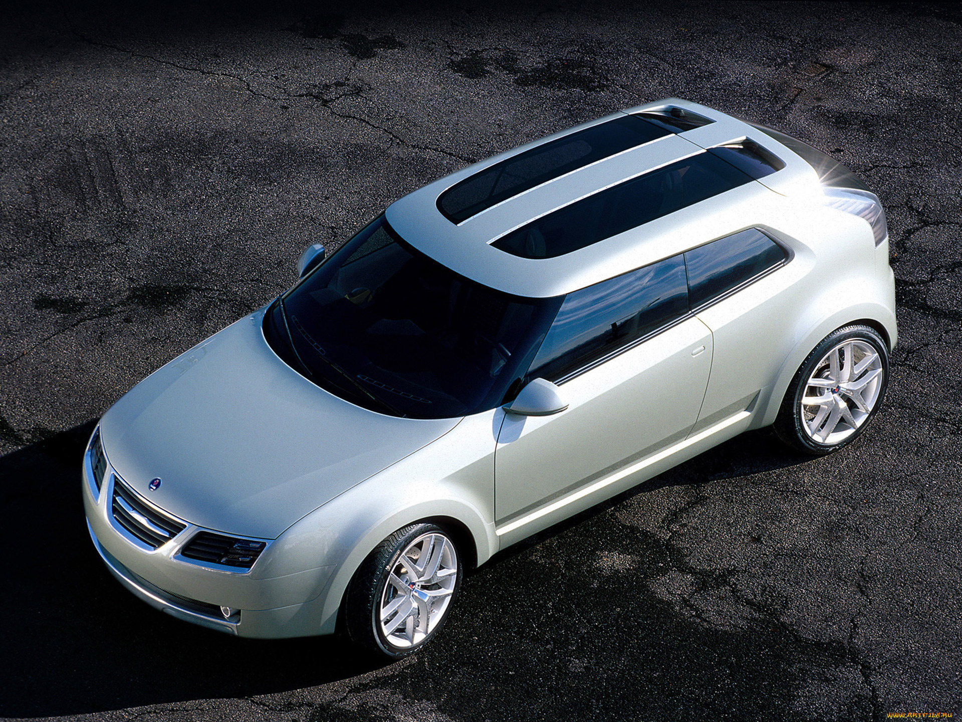 saab, 9-3x, concept, 2002, автомобили, saab, 9-3x, concept, 2002